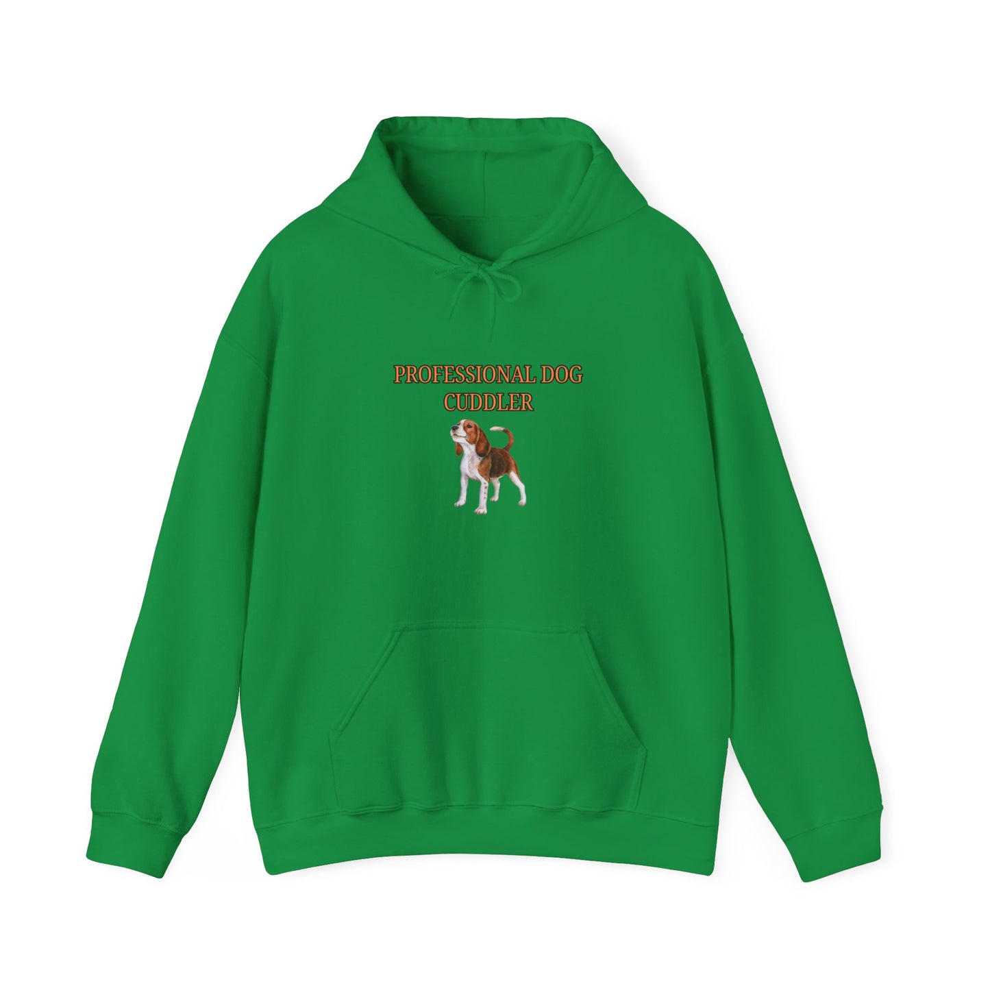 Unisex Heavy Blend™ Hooded Sweatshirt "Professional dog cuddler."