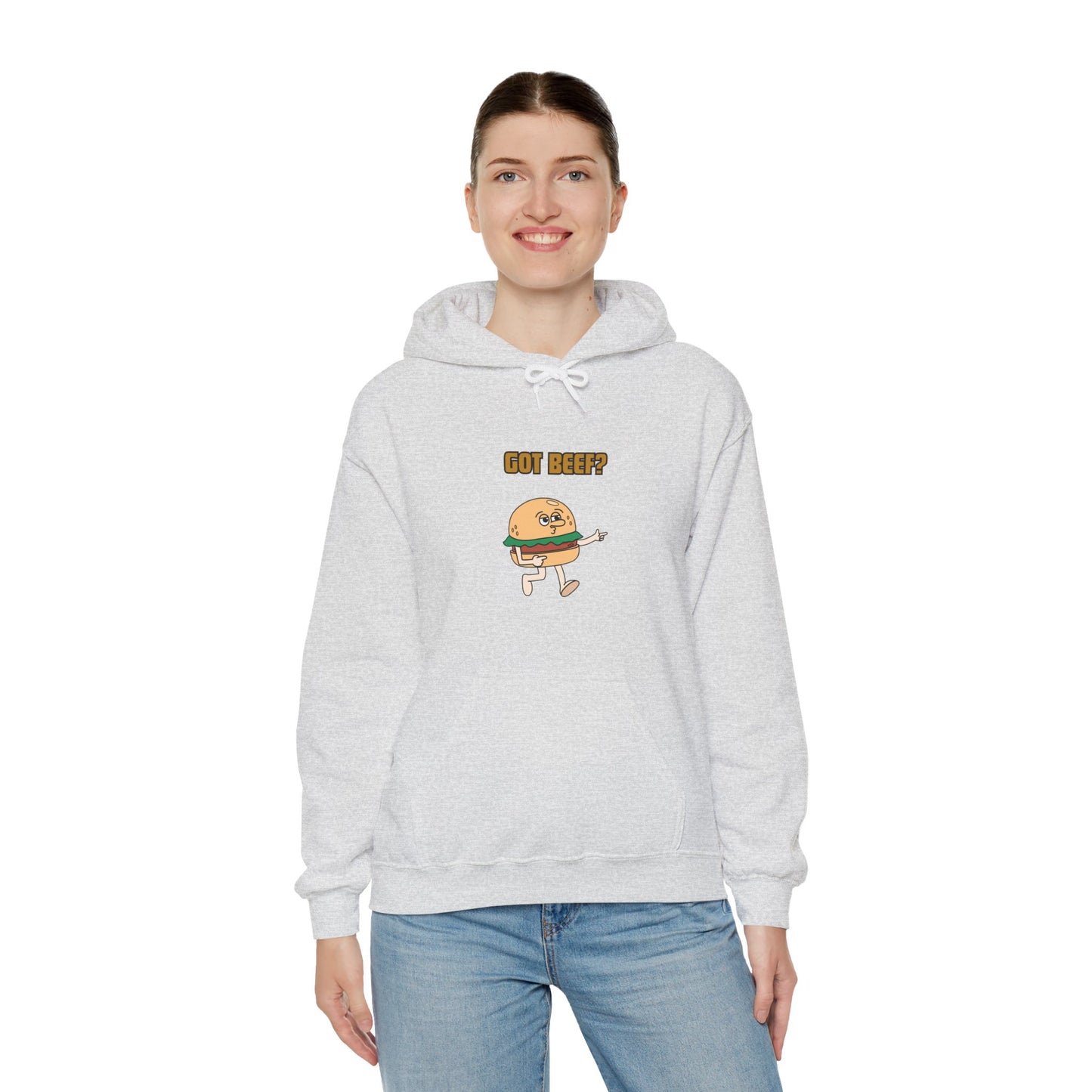 Unisex Heavy Blend™ Hooded Sweatshirt "Got Beef?"