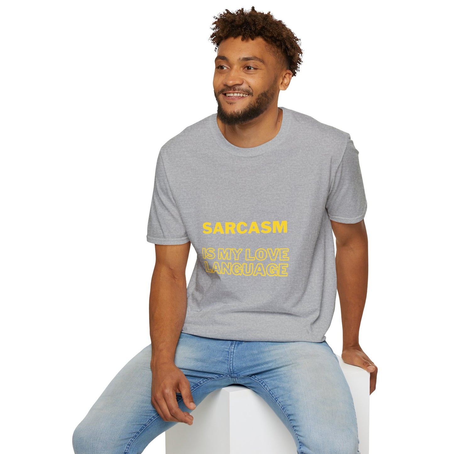 Unisex Softstyle T-Shirt "Sarcasm is my love language."