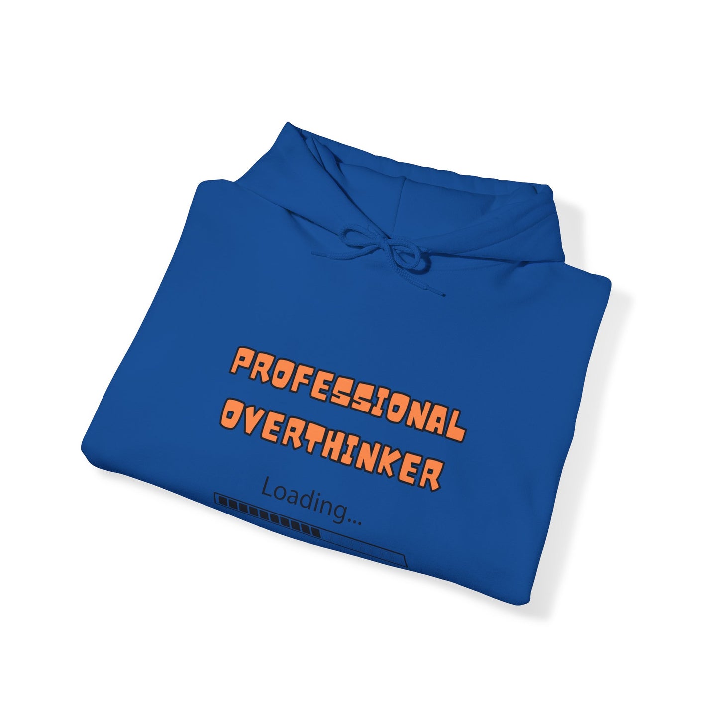 Unisex Heavy Blend™ Hooded Sweatshirt "Professional overthinker."