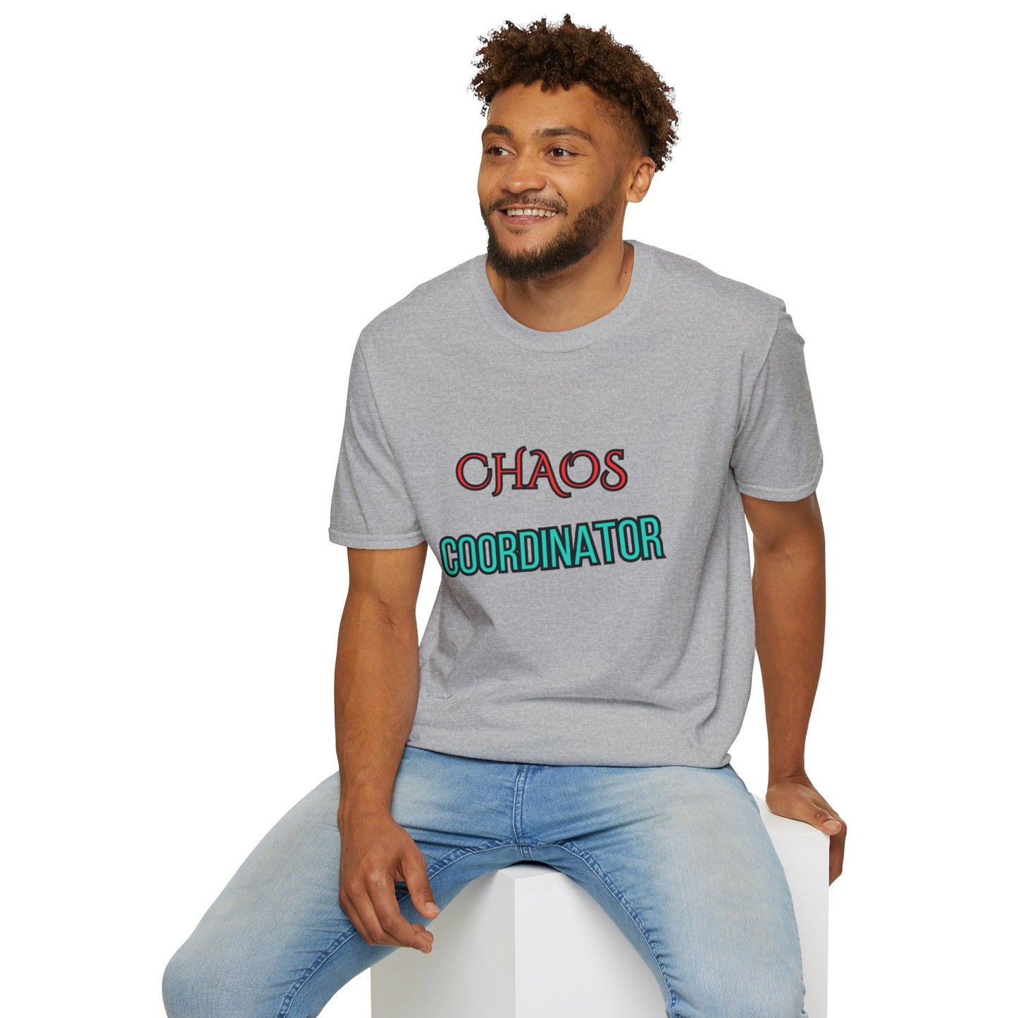 Unisex Softstyle T-Shirt "Chaos coordinator."