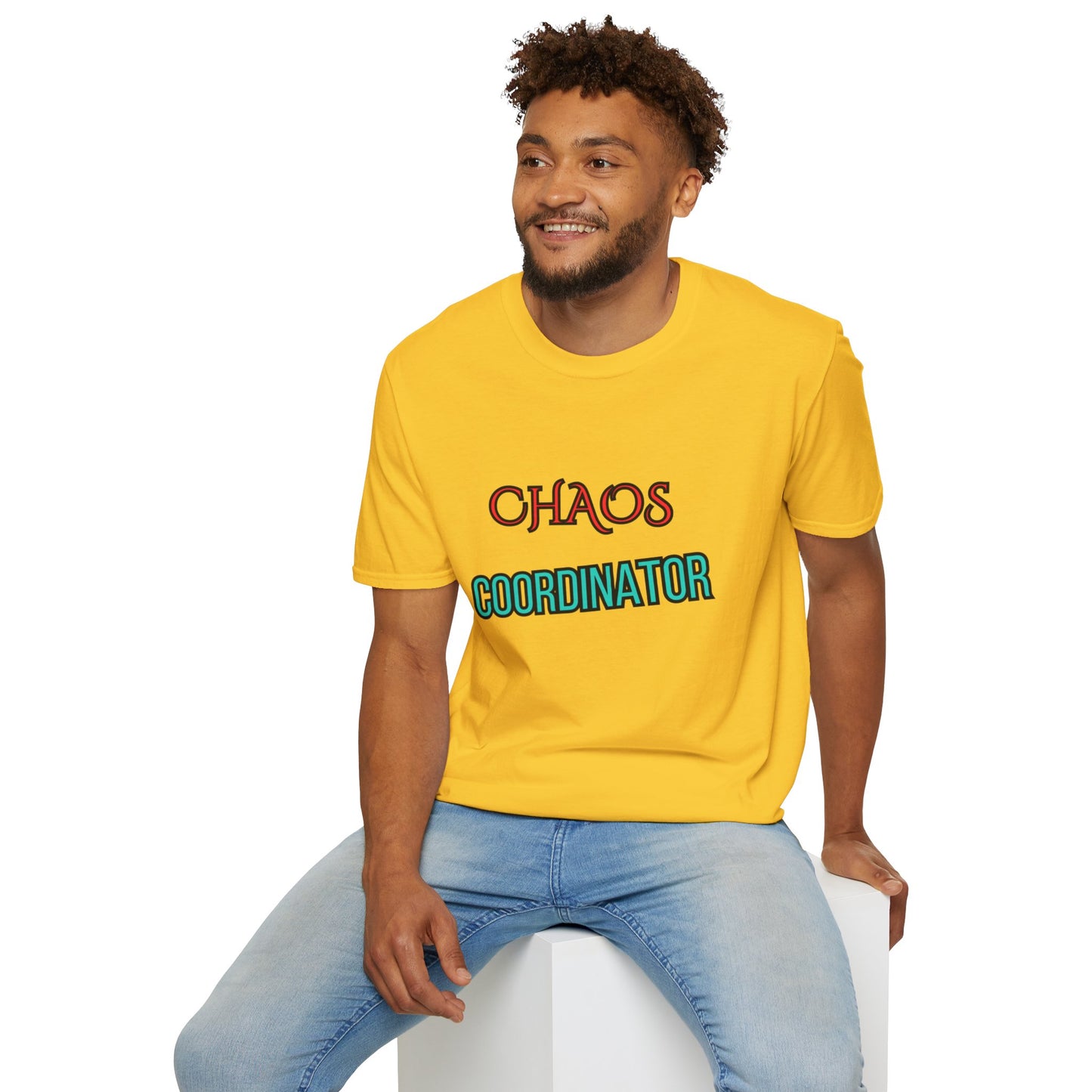 Unisex Softstyle T-Shirt "Chaos coordinator."