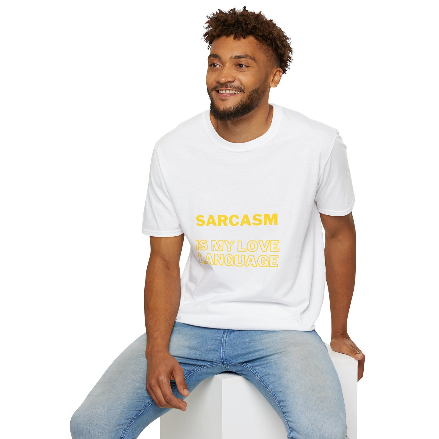 Unisex Softstyle T-Shirt "Sarcasm is my love language."