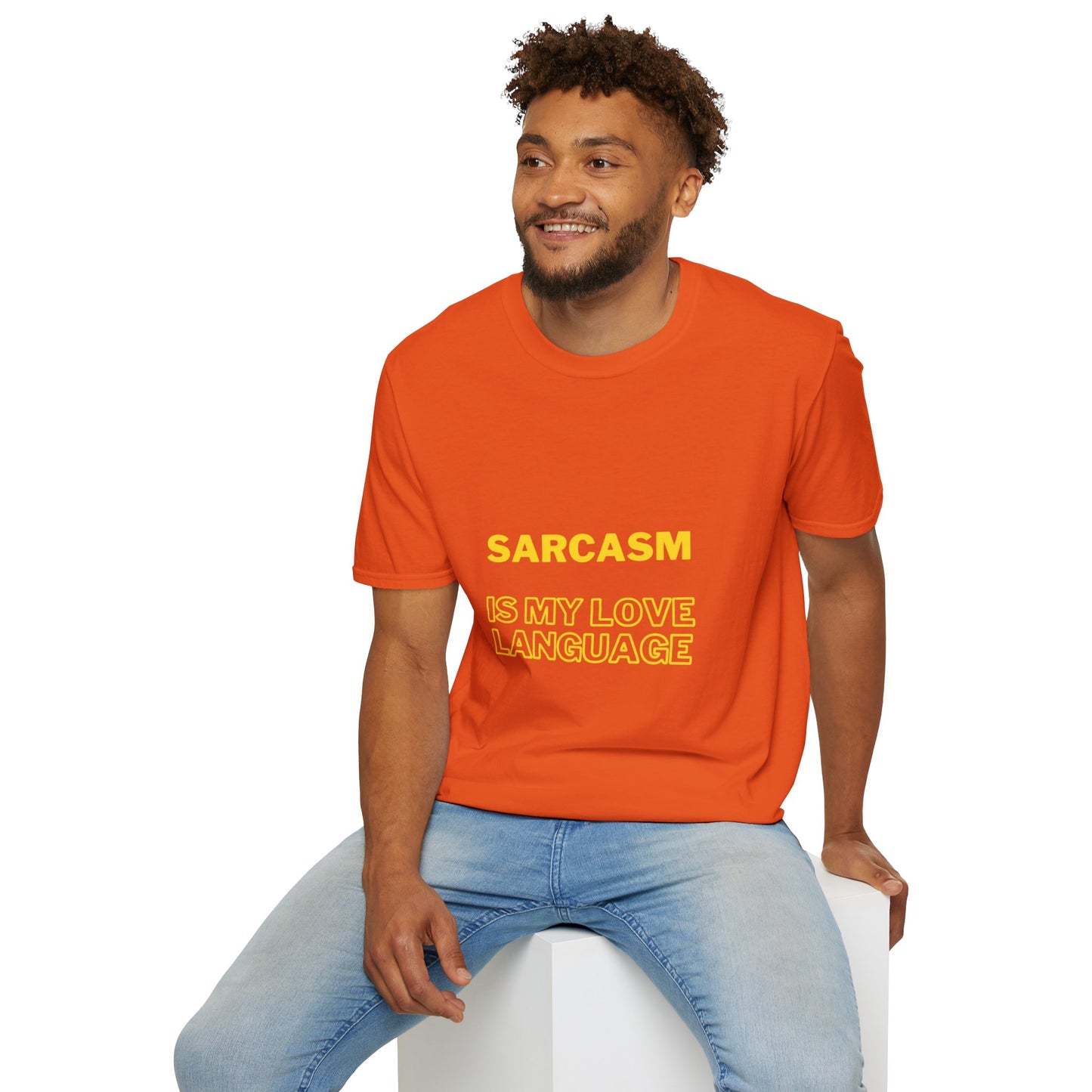 Unisex Softstyle T-Shirt "Sarcasm is my love language."