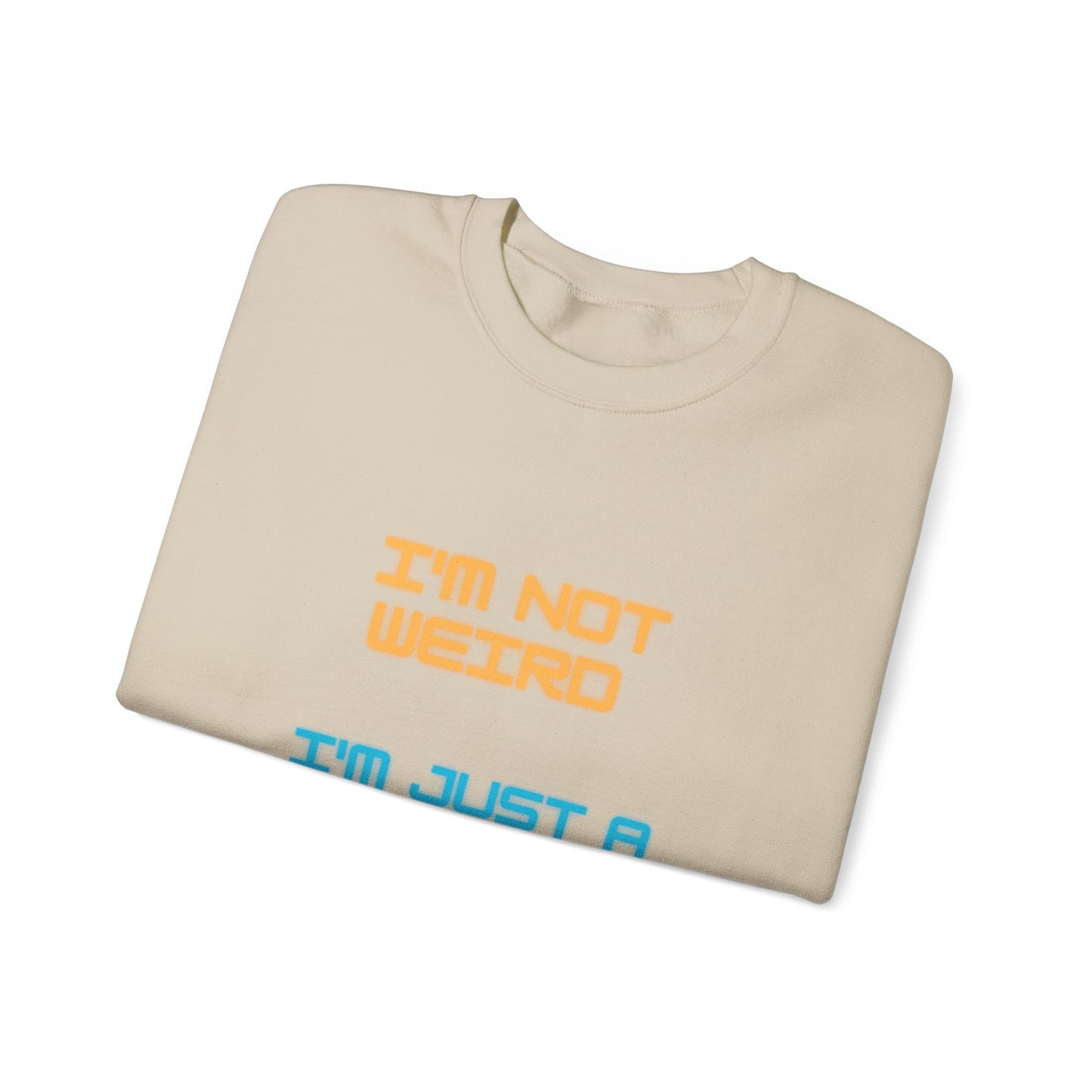 Unisex Heavy Blend™ Crewneck Sweatshirt "I'm not weird I'm just a limited edition"