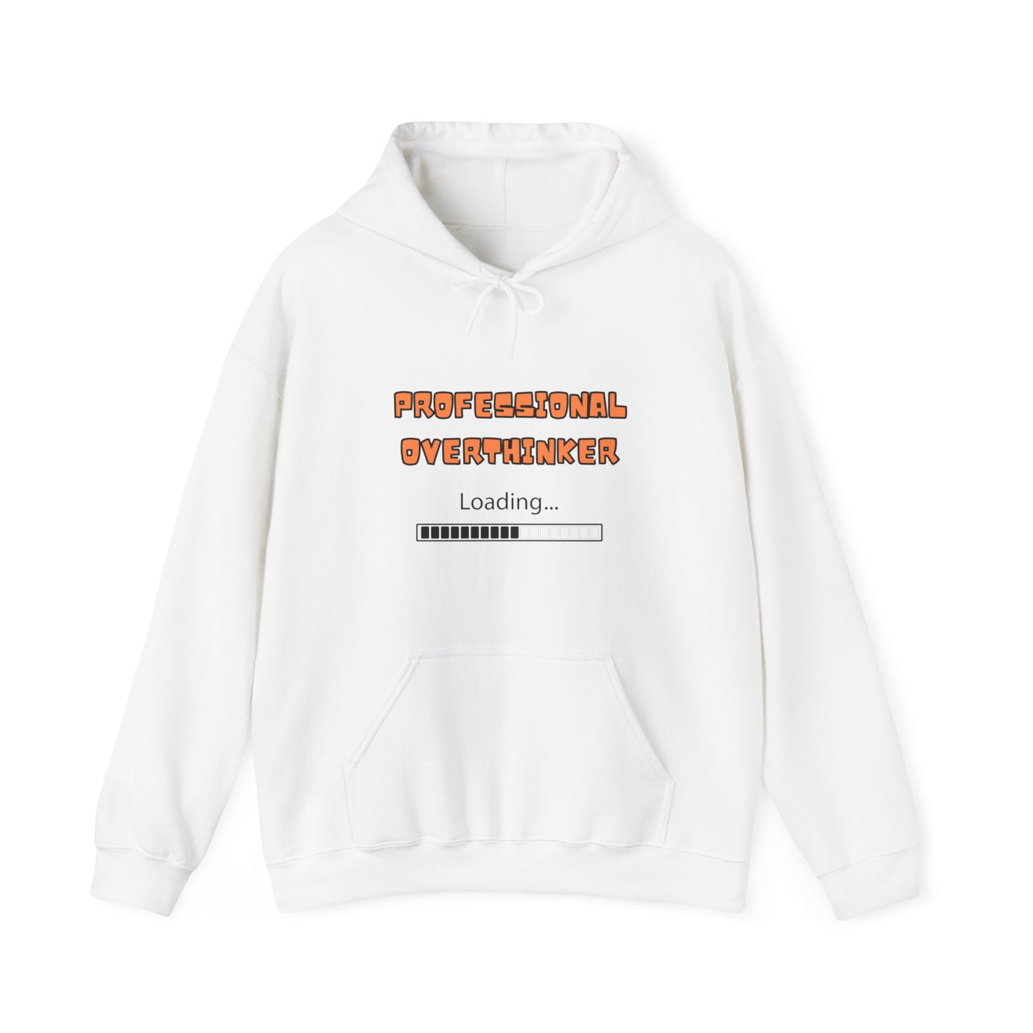 Unisex Heavy Blend™ Hooded Sweatshirt "Professional overthinker."