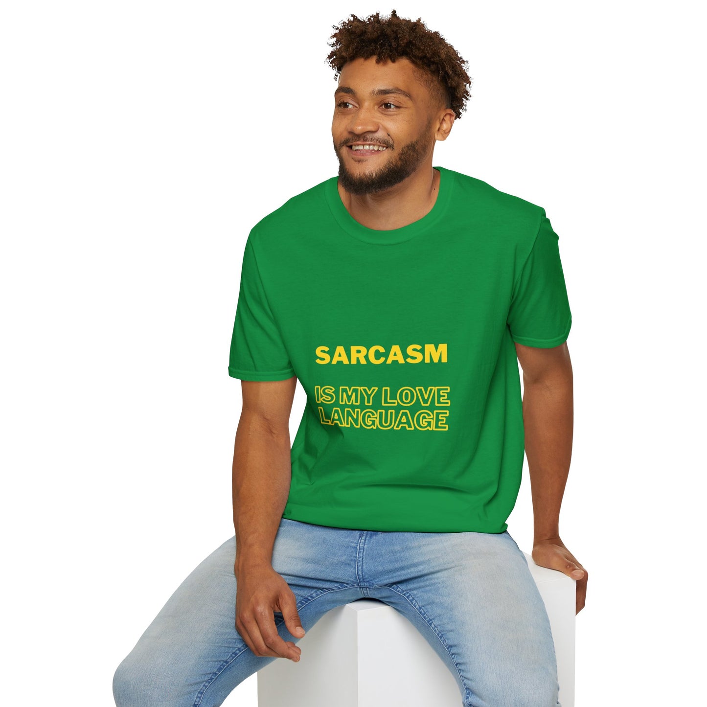 Unisex Softstyle T-Shirt "Sarcasm is my love language."