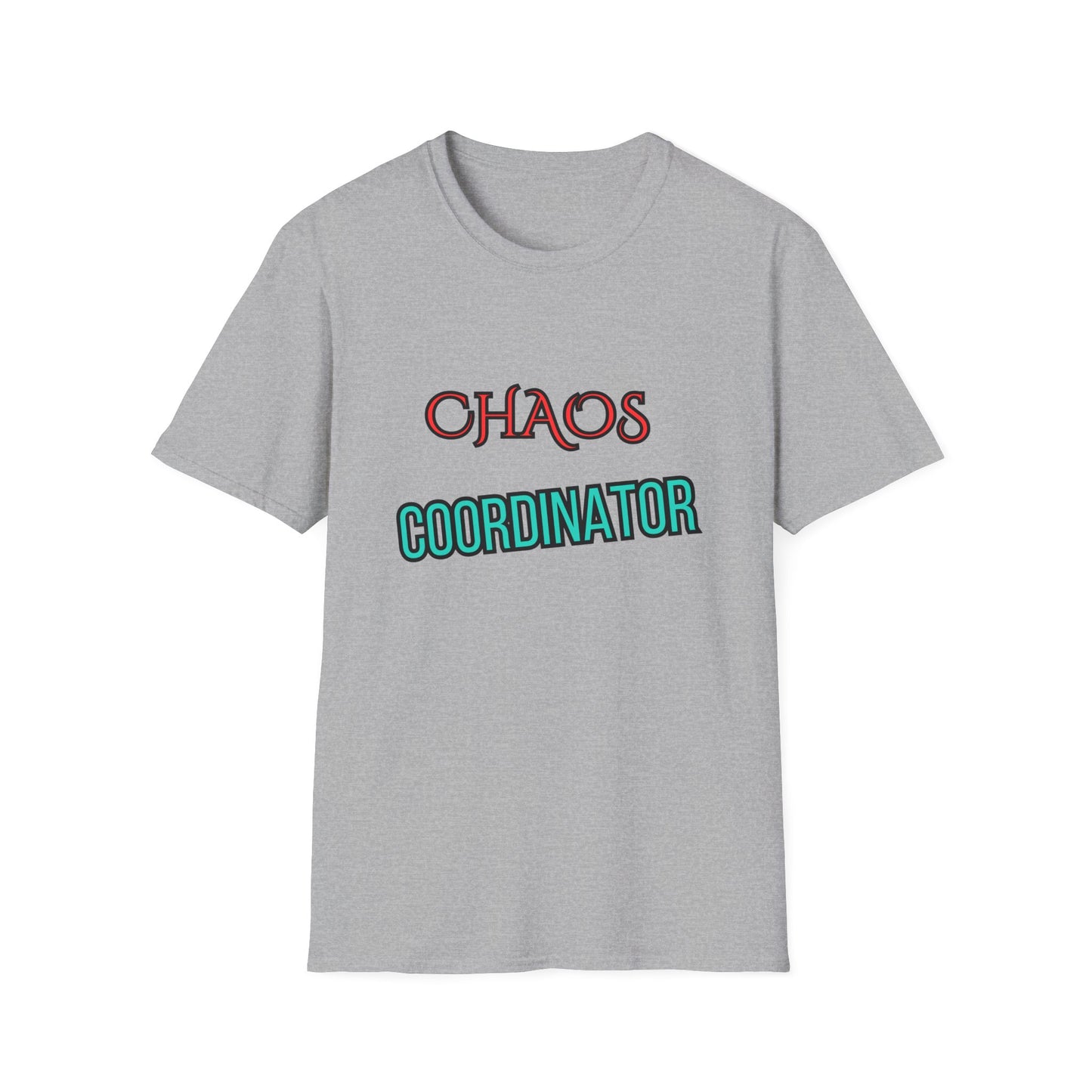 Unisex Softstyle T-Shirt "Chaos coordinator."