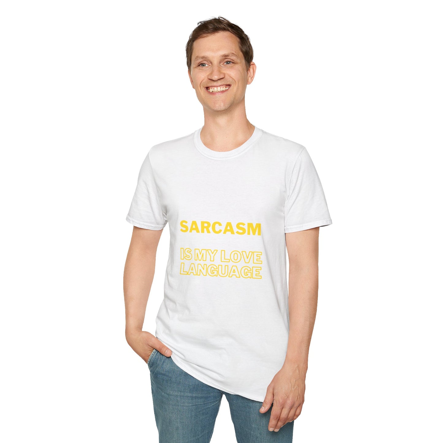 Unisex Softstyle T-Shirt "Sarcasm is my love language."