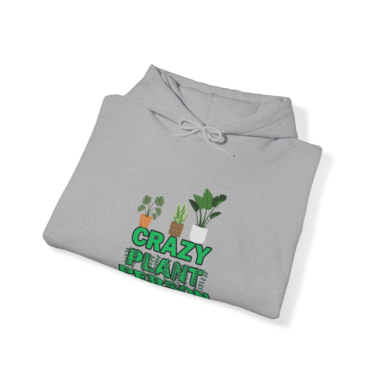 Unisex Heavy Blend™ Hooded Sweatshirt "Crazy plant Person"