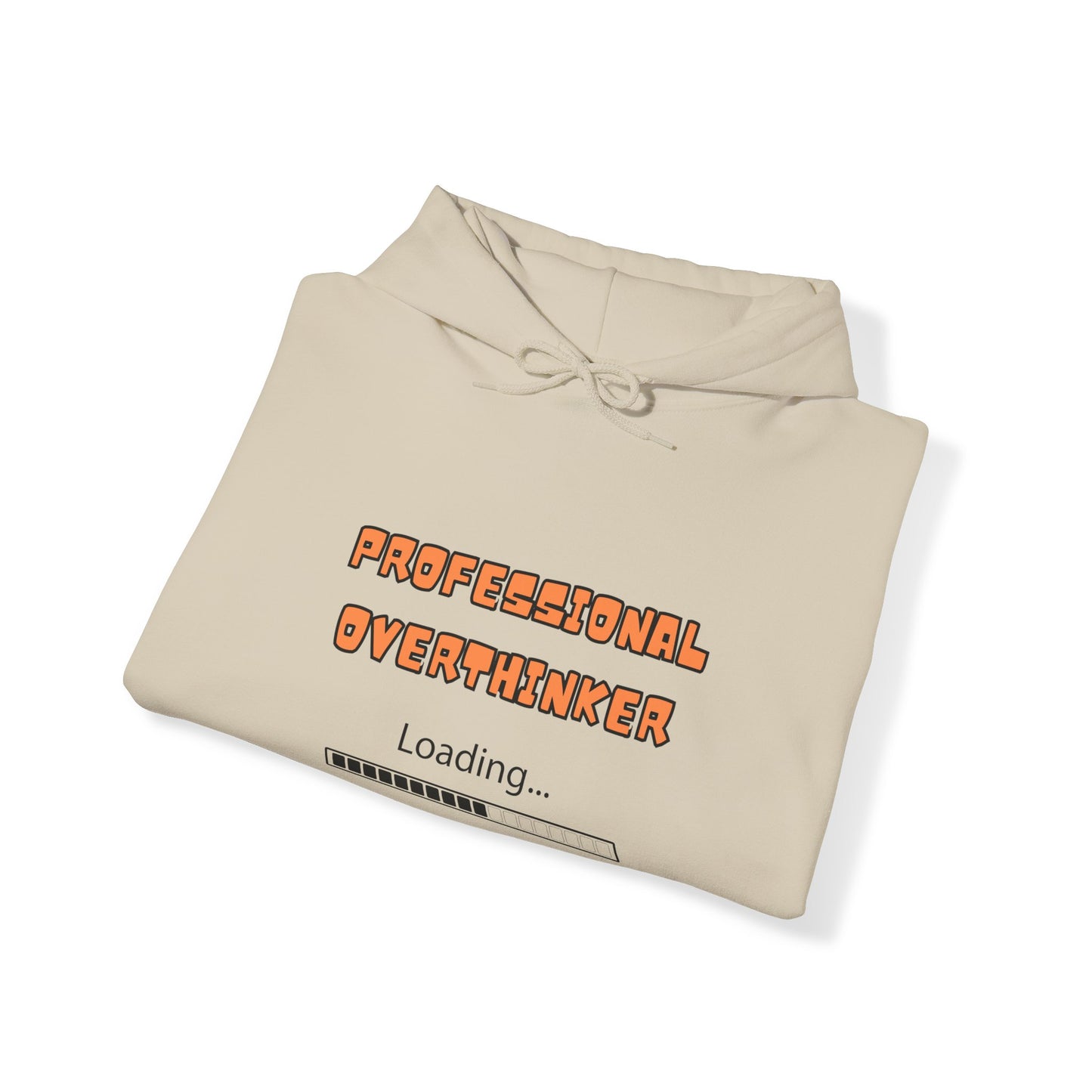 Unisex Heavy Blend™ Hooded Sweatshirt "Professional overthinker."