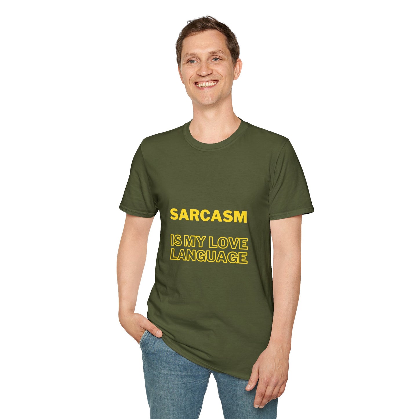 Unisex Softstyle T-Shirt "Sarcasm is my love language."