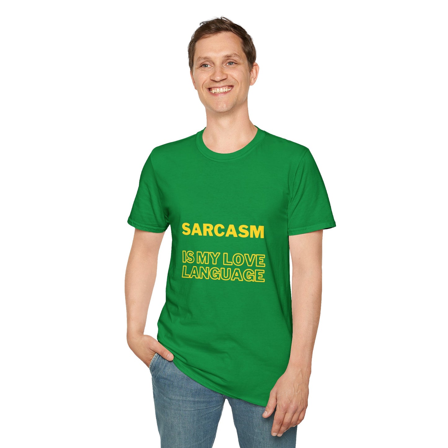 Unisex Softstyle T-Shirt "Sarcasm is my love language."