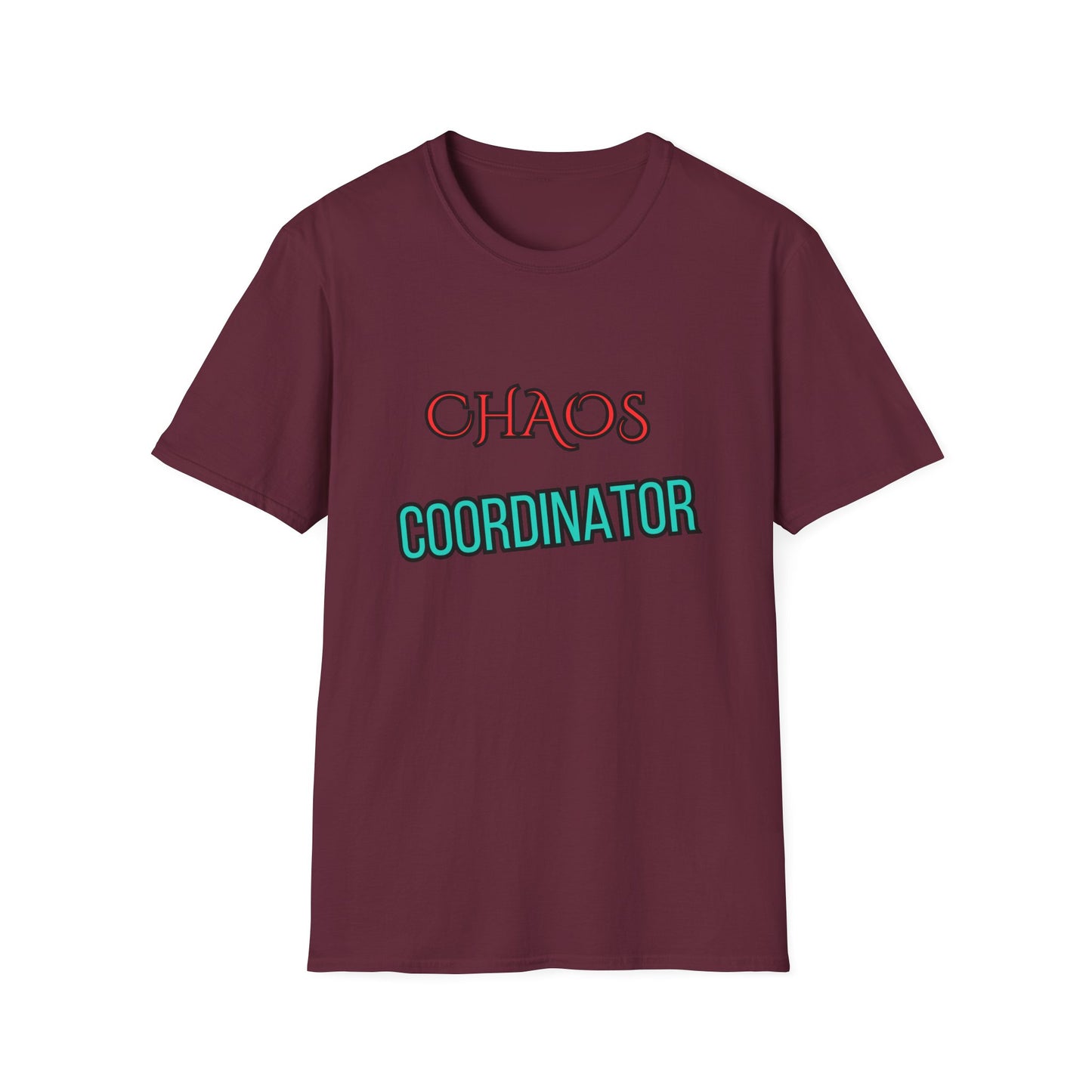 Unisex Softstyle T-Shirt "Chaos coordinator."