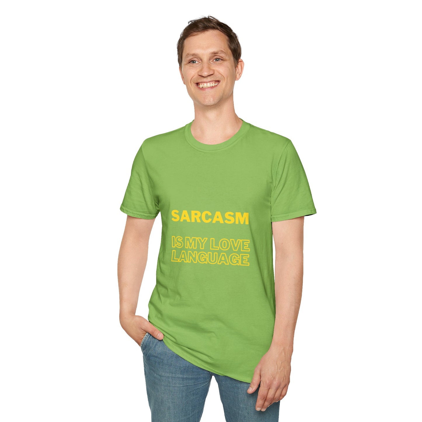 Unisex Softstyle T-Shirt "Sarcasm is my love language."