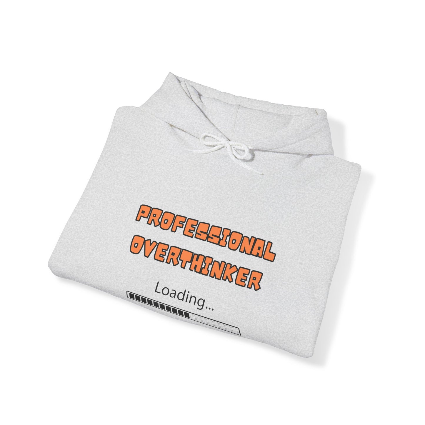 Unisex Heavy Blend™ Hooded Sweatshirt "Professional overthinker."