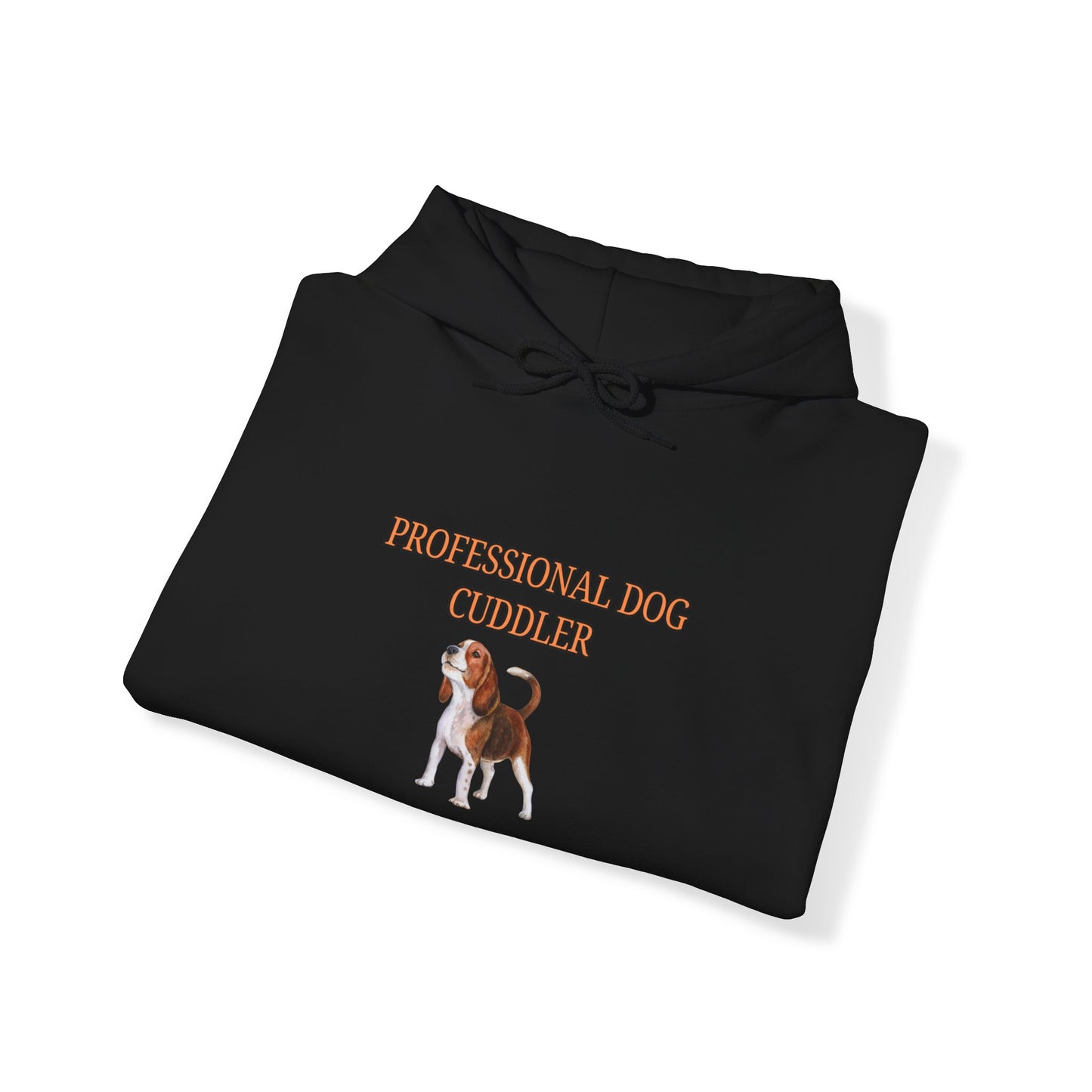 Unisex Heavy Blend™ Hooded Sweatshirt "Professional dog cuddler."