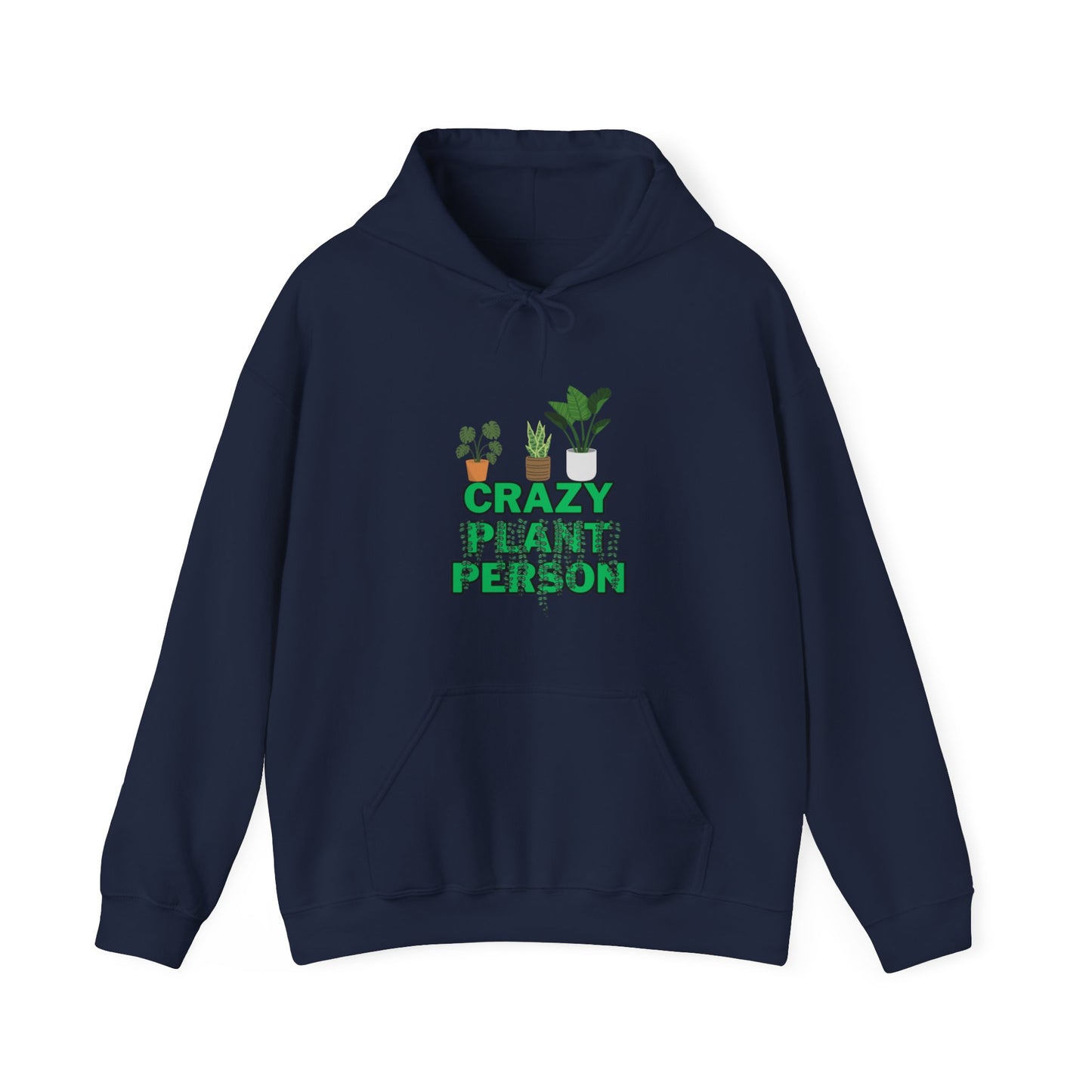 Unisex Heavy Blend™ Hooded Sweatshirt "Crazy plant Person"