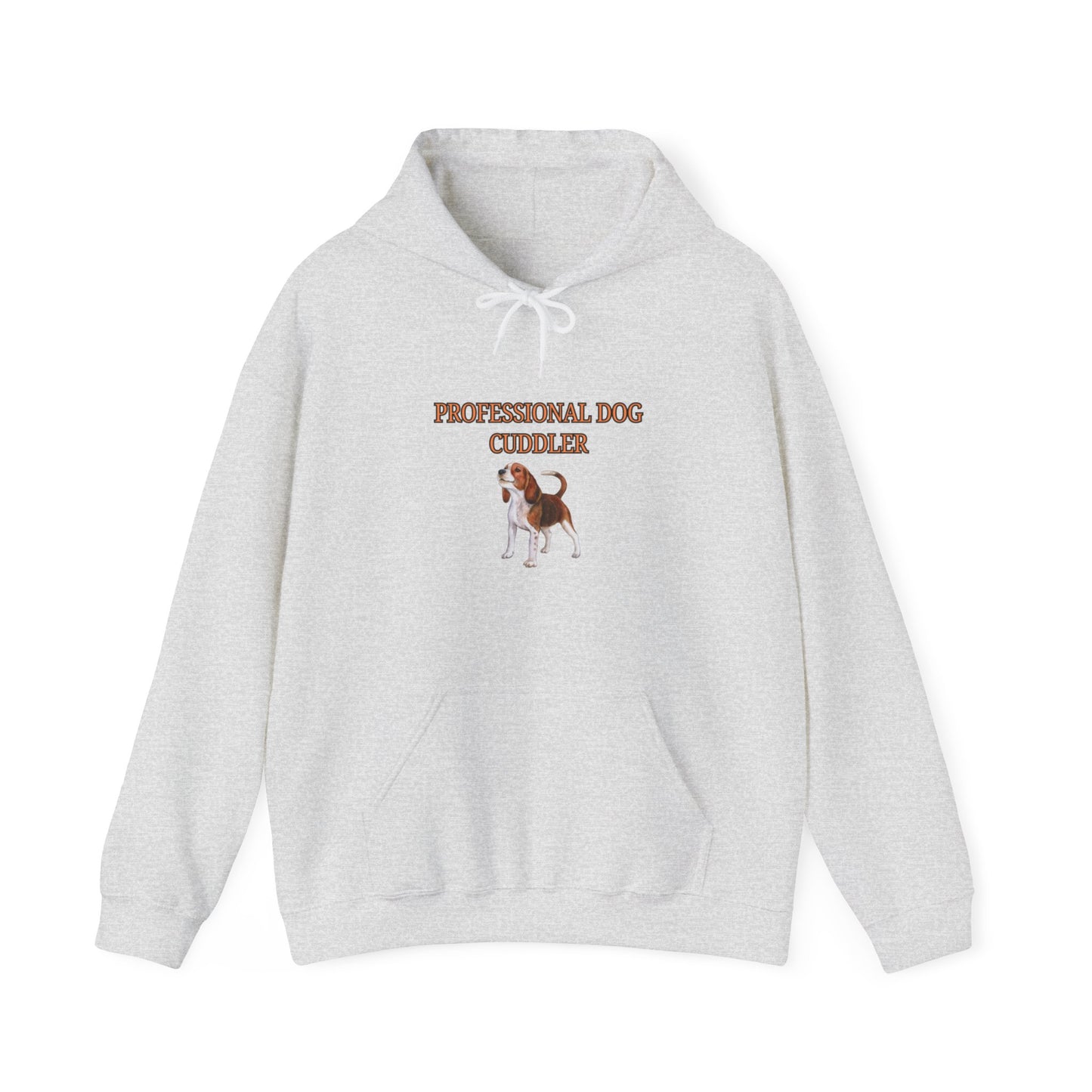 Unisex Heavy Blend™ Hooded Sweatshirt "Professional dog cuddler."