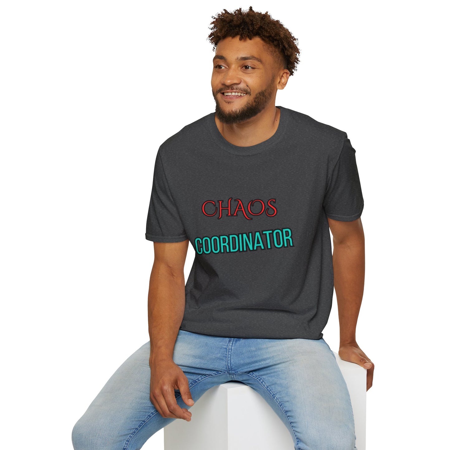 Unisex Softstyle T-Shirt "Chaos coordinator."