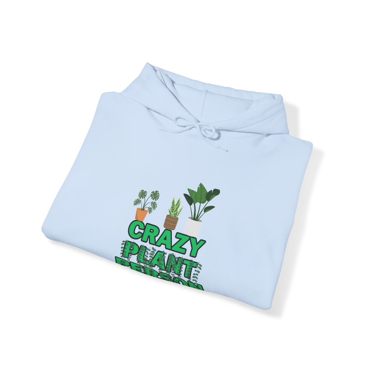 Unisex Heavy Blend™ Hooded Sweatshirt "Crazy plant Person"