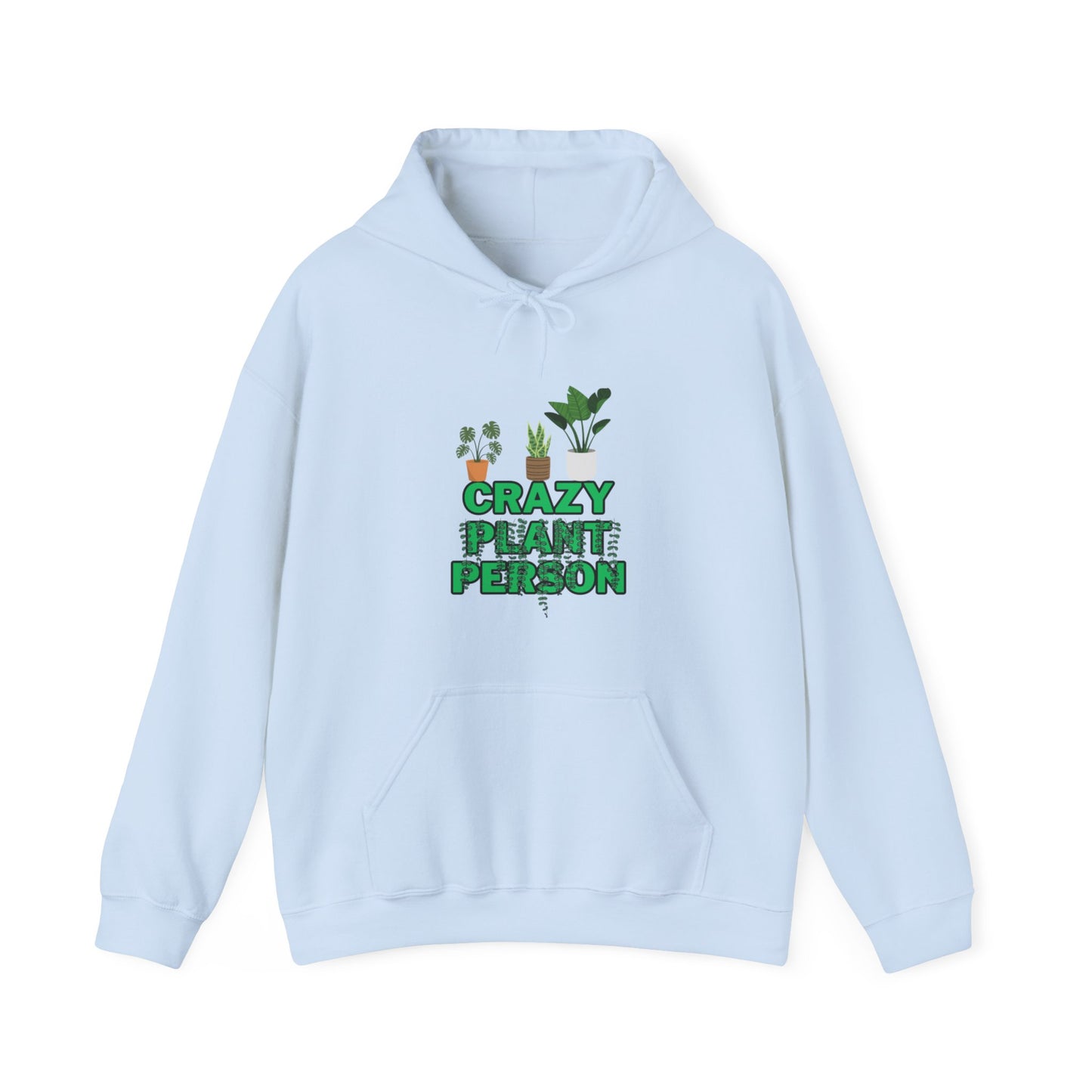 Unisex Heavy Blend™ Hooded Sweatshirt "Crazy plant Person"