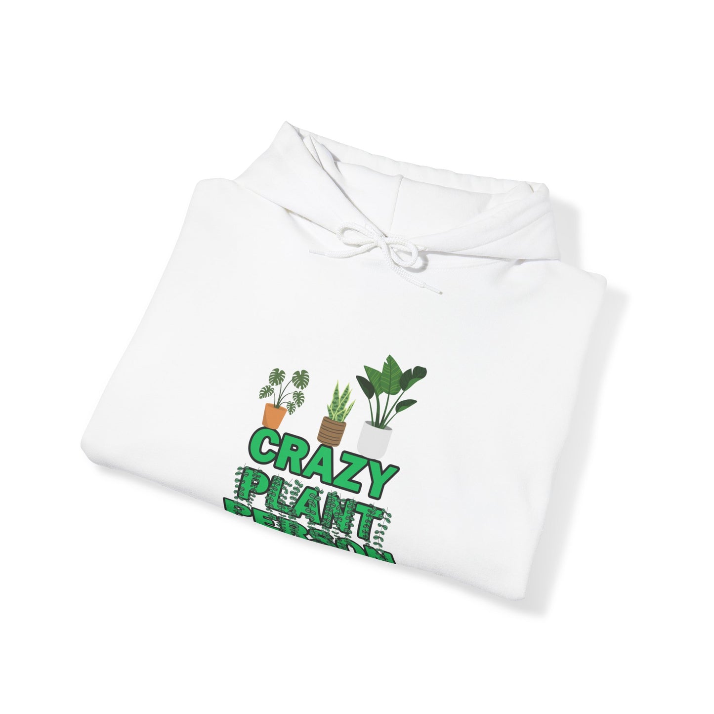 Unisex Heavy Blend™ Hooded Sweatshirt "Crazy plant Person"