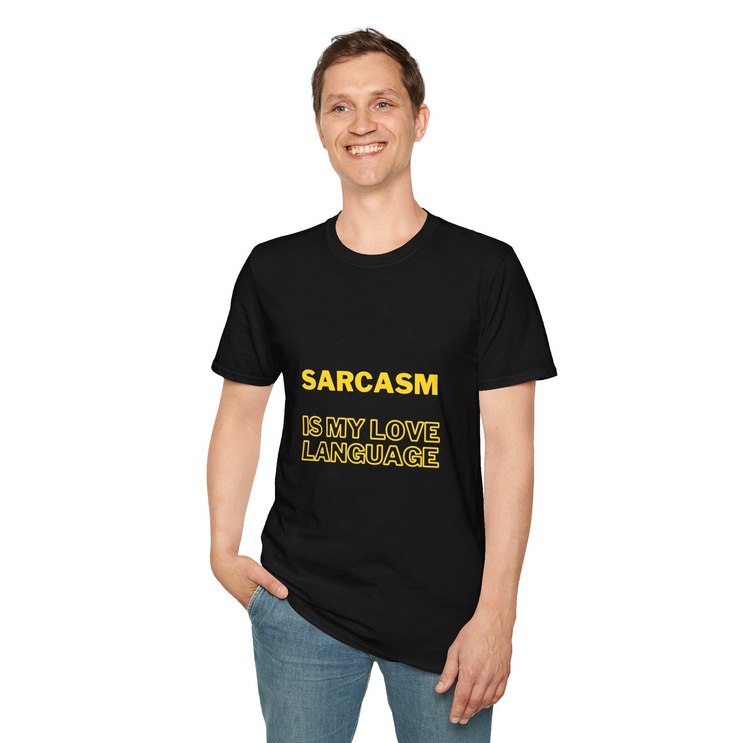 Unisex Softstyle T-Shirt "Sarcasm is my love language."