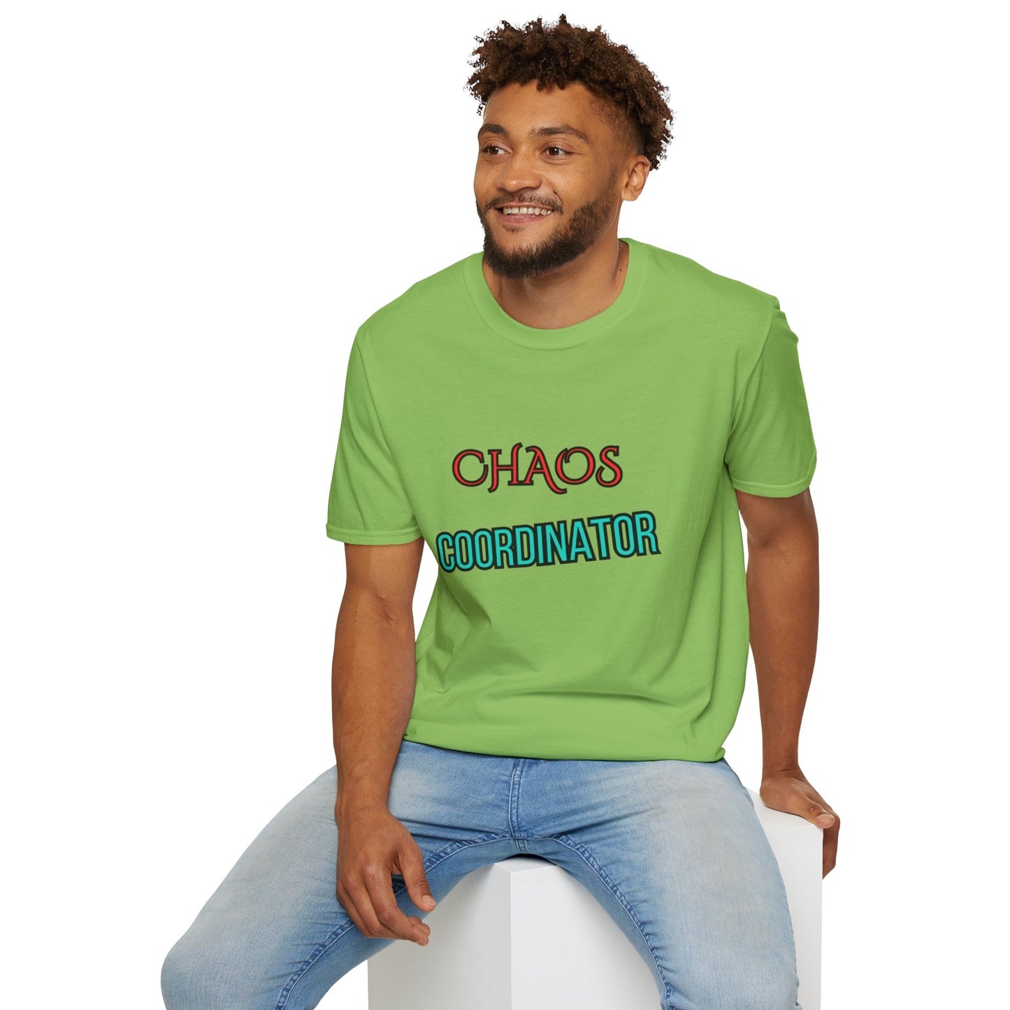 Unisex Softstyle T-Shirt "Chaos coordinator."