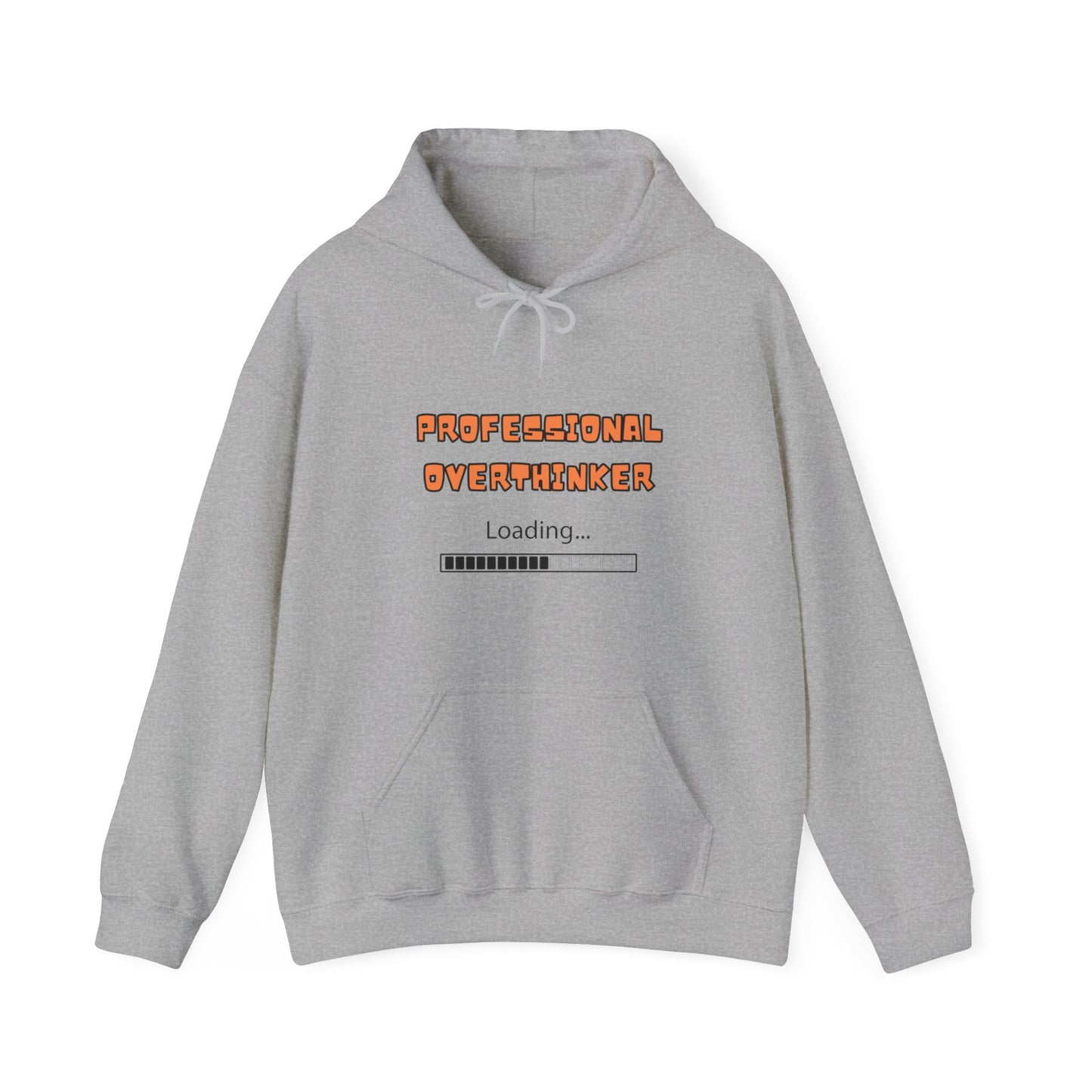 Unisex Heavy Blend™ Hooded Sweatshirt "Professional overthinker."