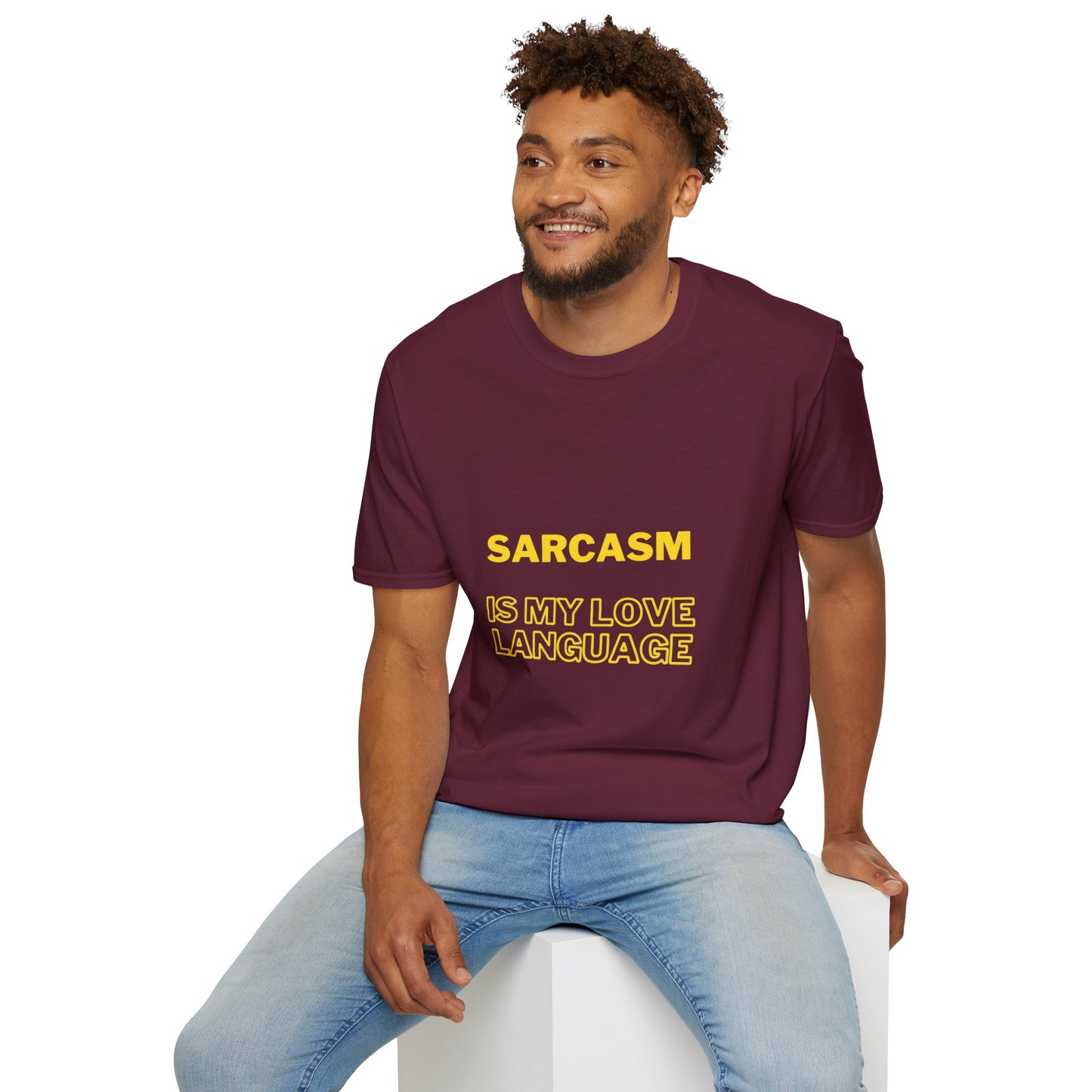 Unisex Softstyle T-Shirt "Sarcasm is my love language."