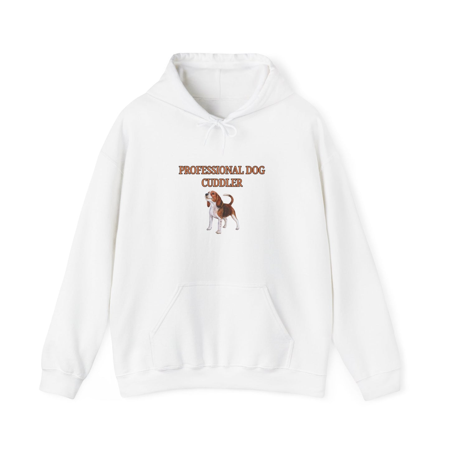 Unisex Heavy Blend™ Hooded Sweatshirt "Professional dog cuddler."