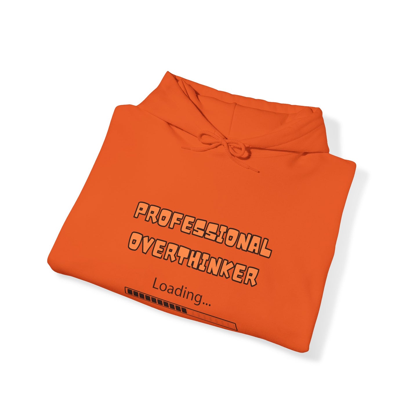 Unisex Heavy Blend™ Hooded Sweatshirt "Professional overthinker."