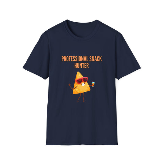 Unisex Softstyle T-Shirt "Professional snack hunter."