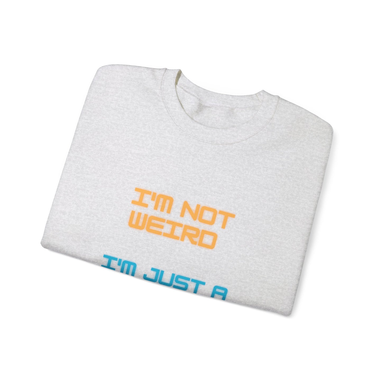 Unisex Heavy Blend™ Crewneck Sweatshirt "I'm not weird I'm just a limited edition"