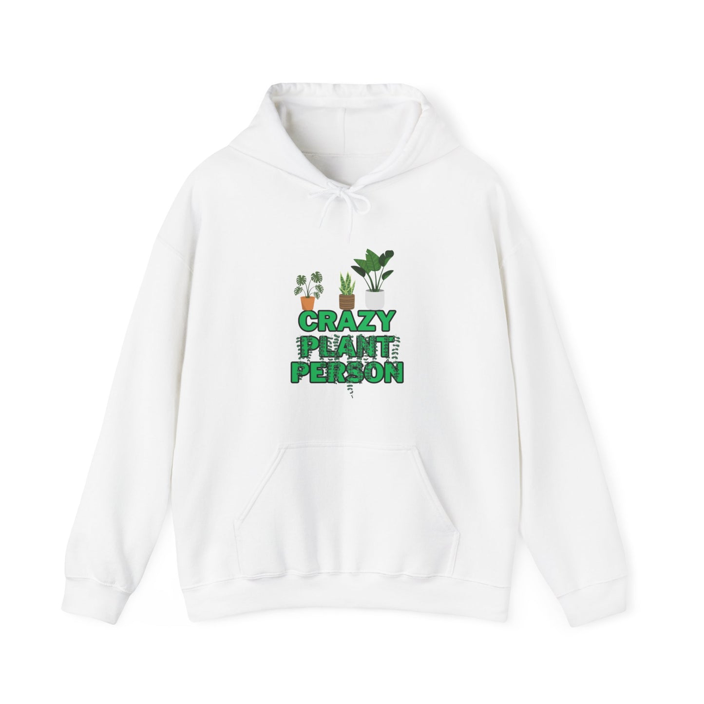 Unisex Heavy Blend™ Hooded Sweatshirt "Crazy plant Person"