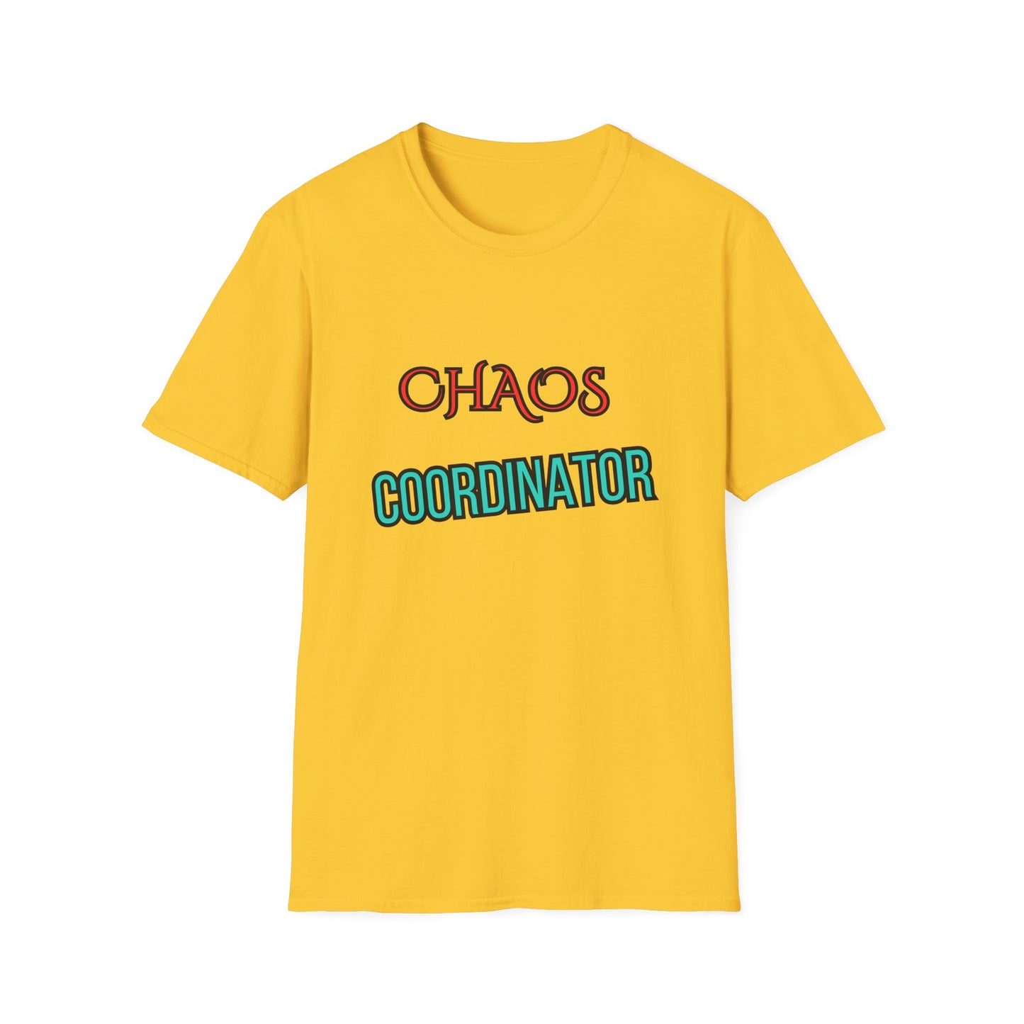 Unisex Softstyle T-Shirt "Chaos coordinator."