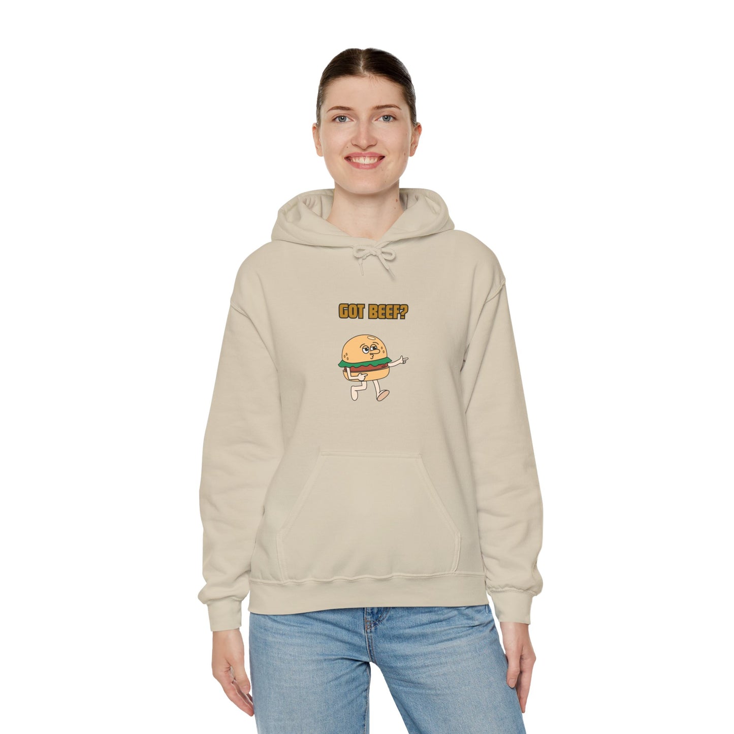 Unisex Heavy Blend™ Hooded Sweatshirt "Got Beef?"