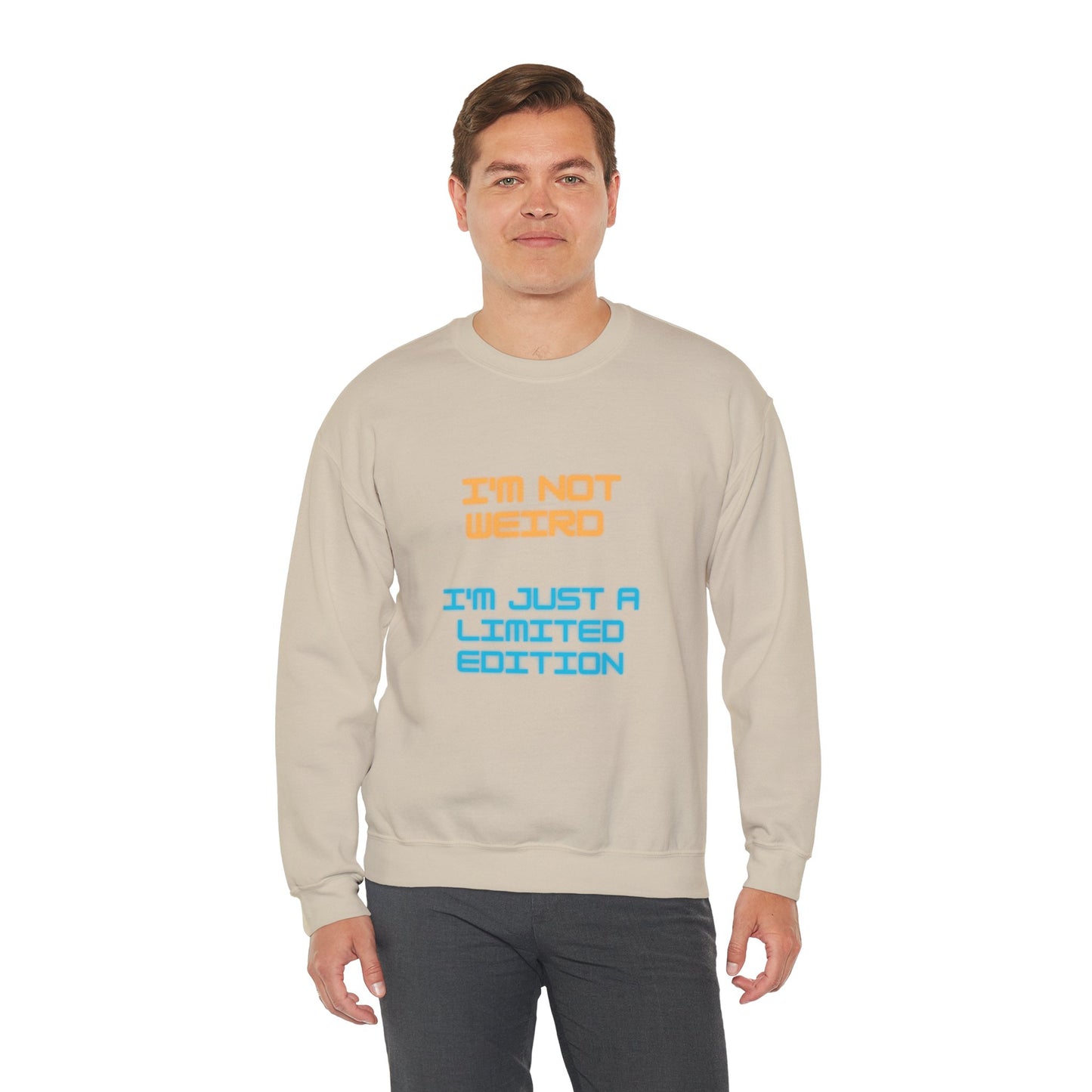 Unisex Heavy Blend™ Crewneck Sweatshirt "I'm not weird I'm just a limited edition"