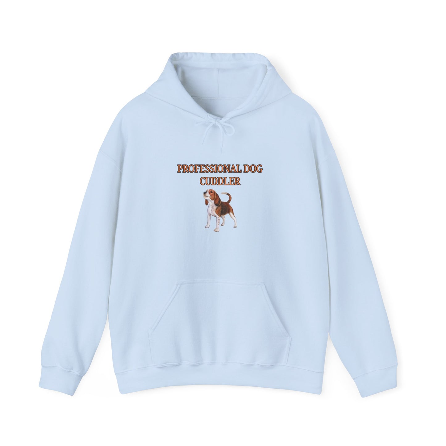 Unisex Heavy Blend™ Hooded Sweatshirt "Professional dog cuddler."