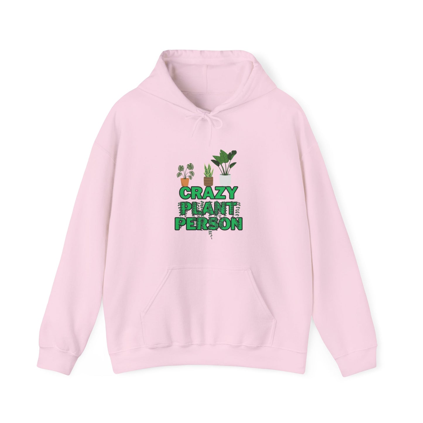 Unisex Heavy Blend™ Hooded Sweatshirt "Crazy plant Person"