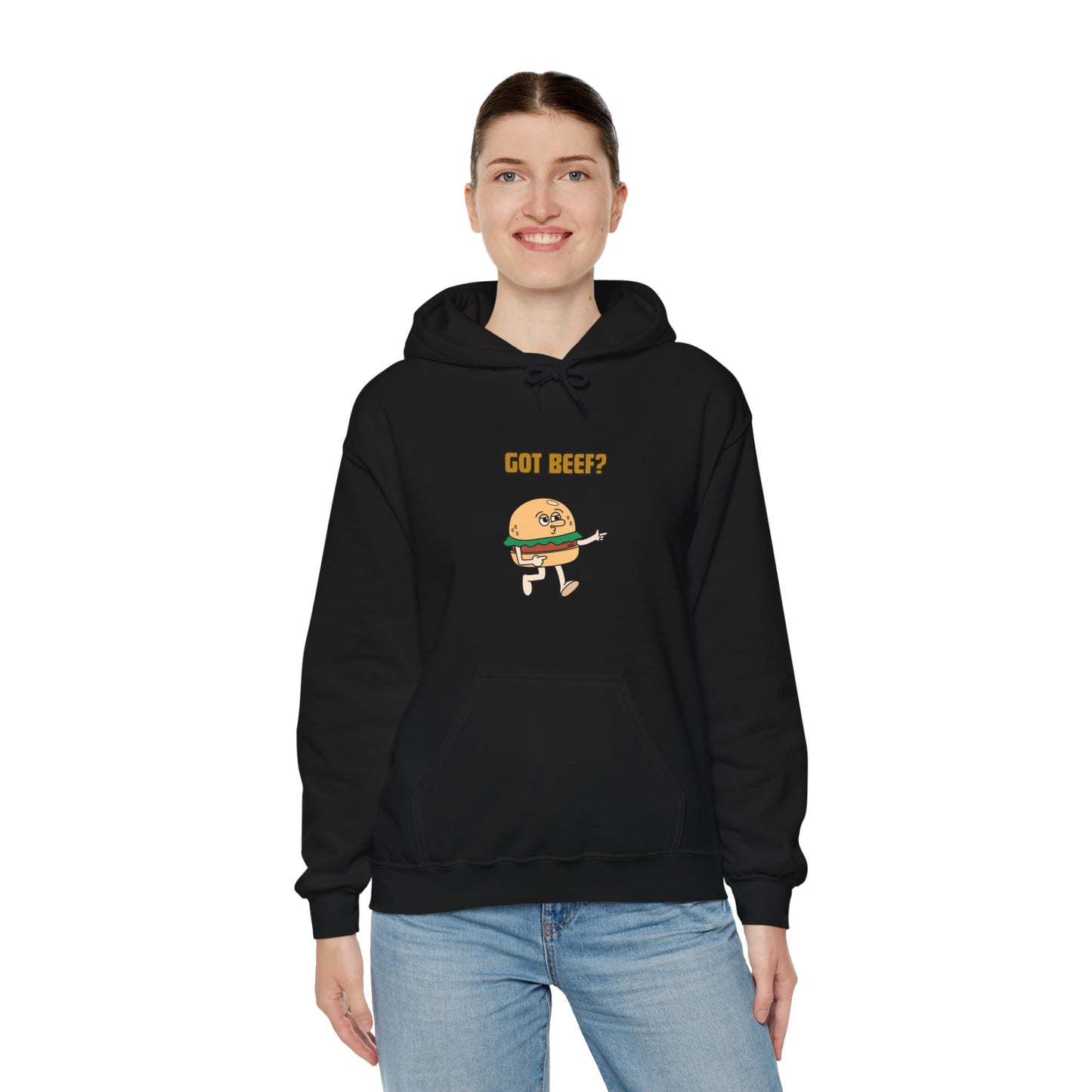 Unisex Heavy Blend™ Hooded Sweatshirt "Got Beef?"