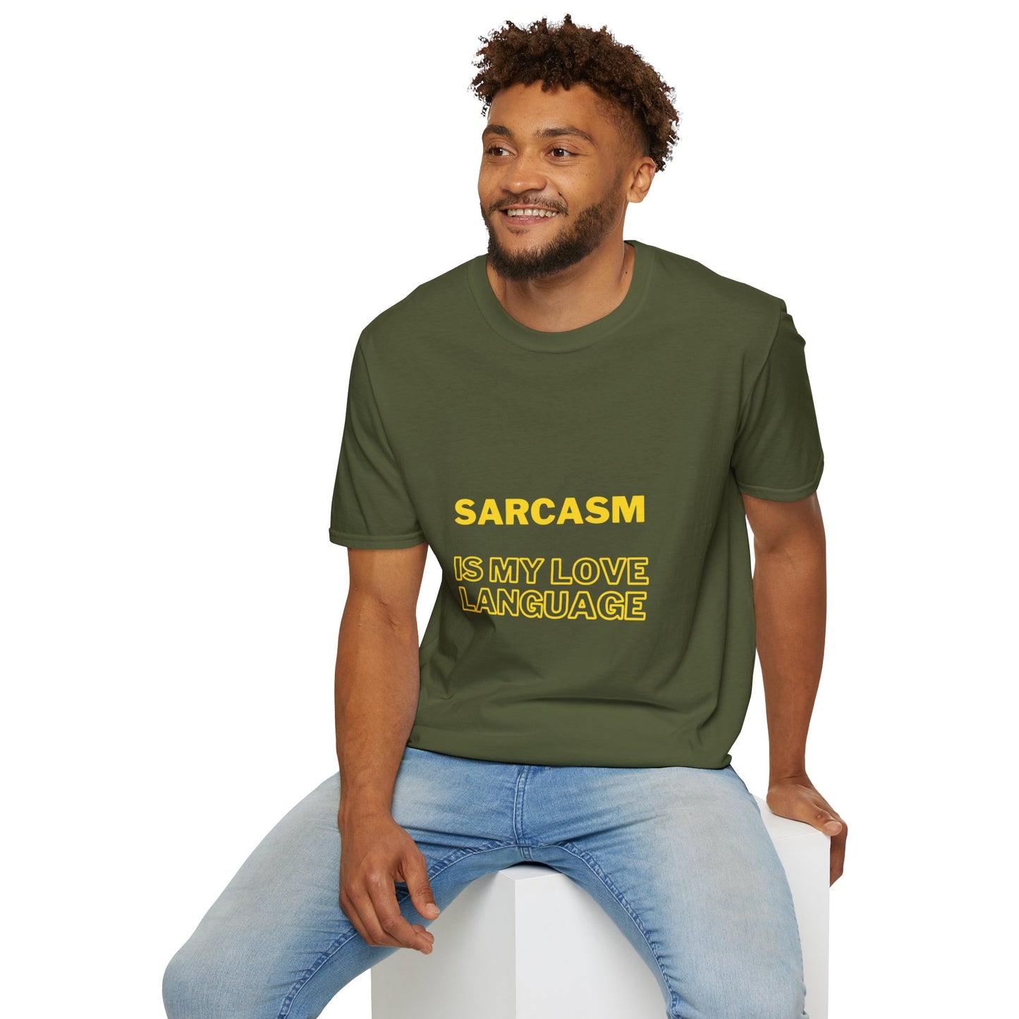 Unisex Softstyle T-Shirt "Sarcasm is my love language."