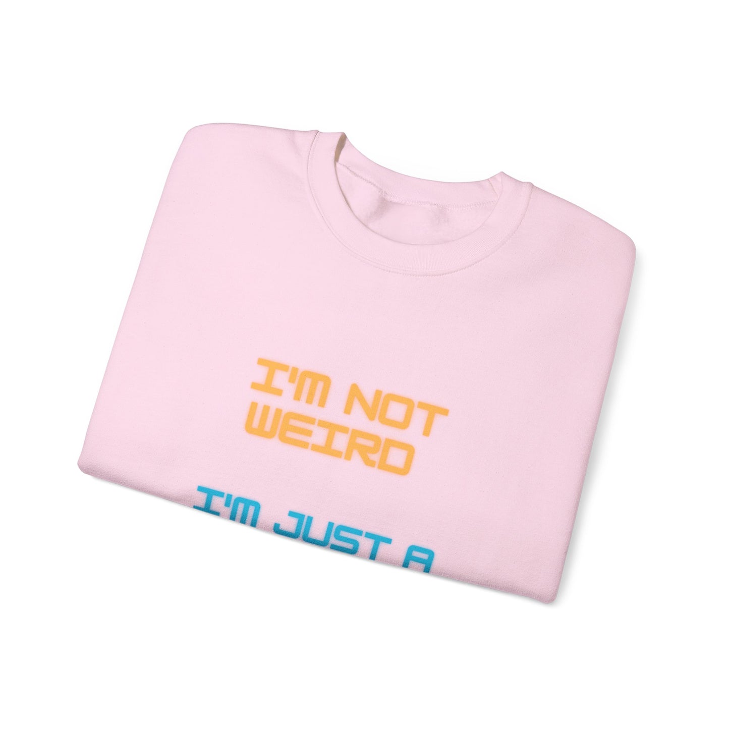 Unisex Heavy Blend™ Crewneck Sweatshirt "I'm not weird I'm just a limited edition"