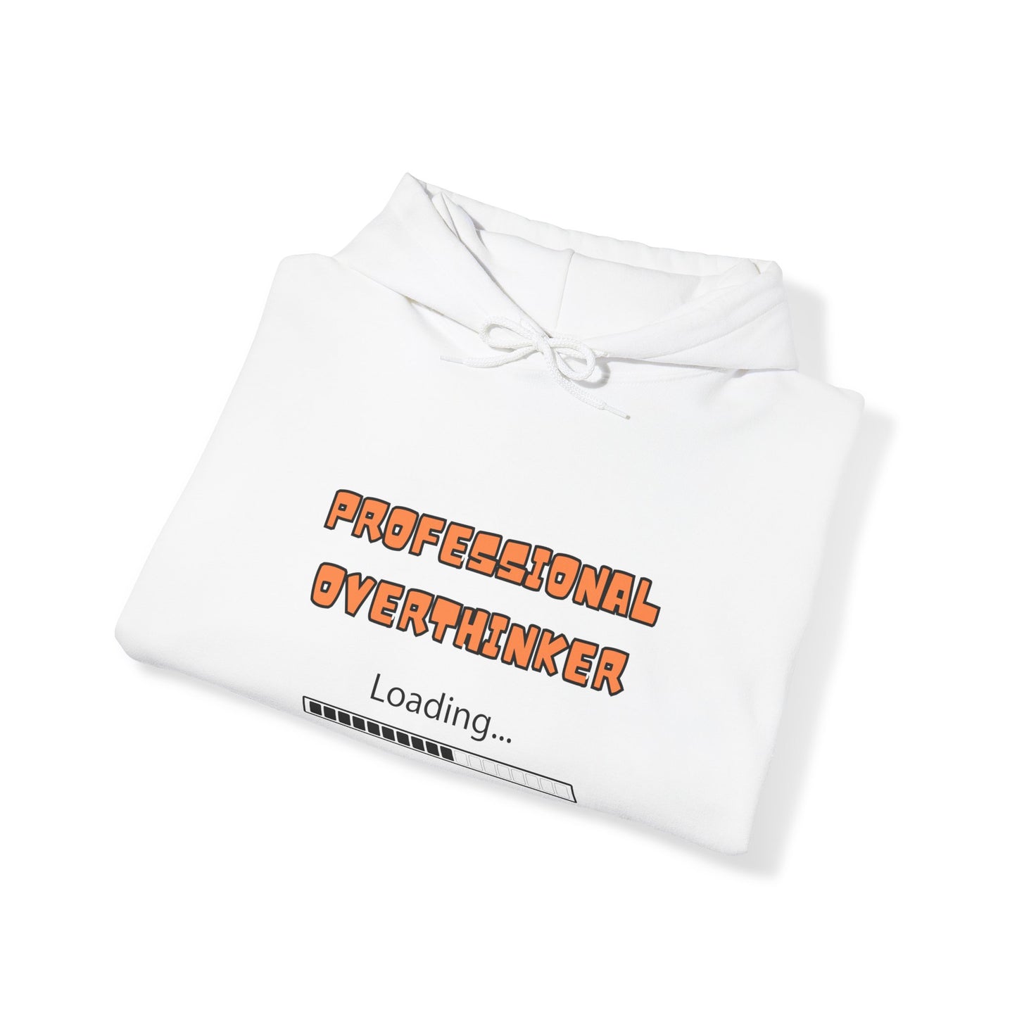 Unisex Heavy Blend™ Hooded Sweatshirt "Professional overthinker."