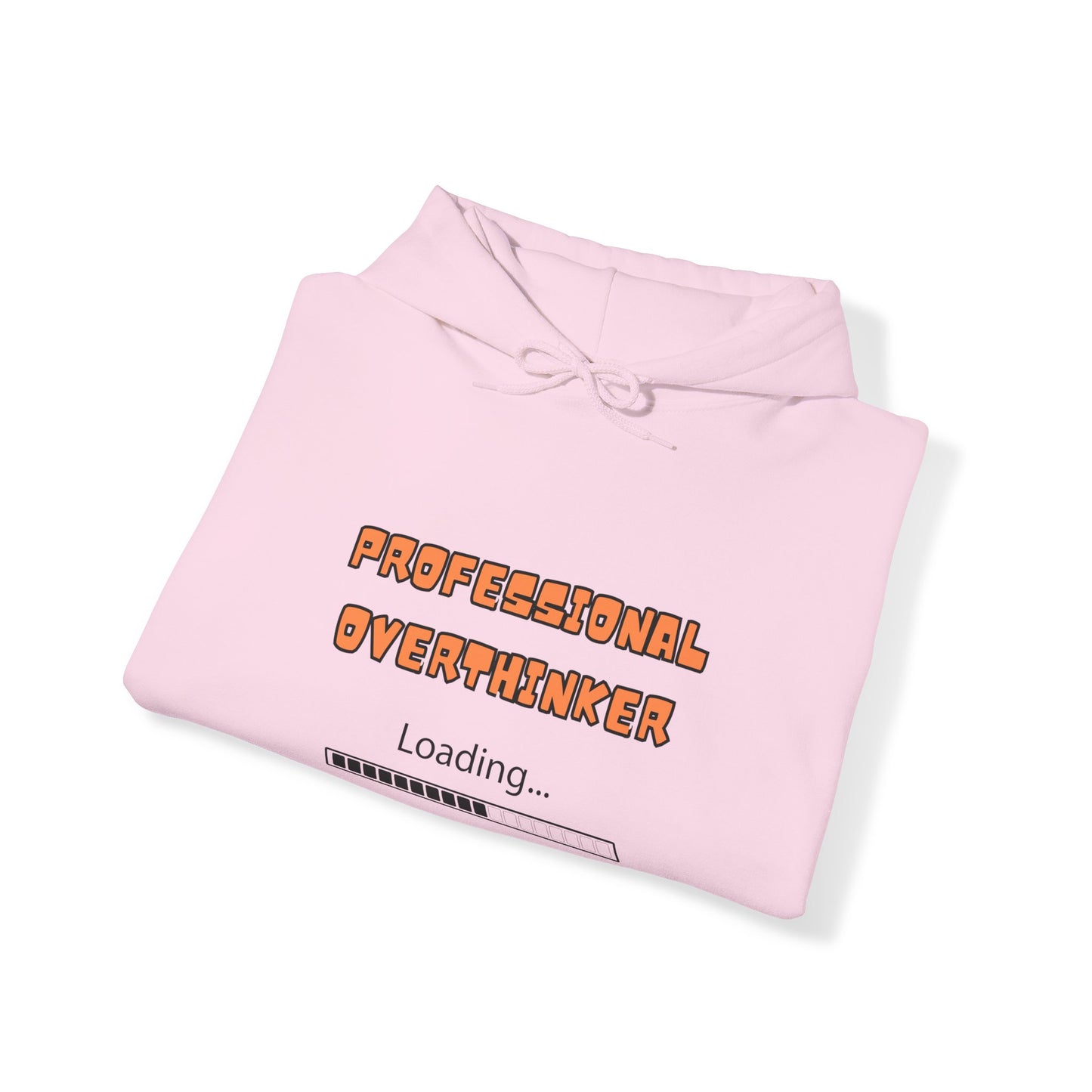 Unisex Heavy Blend™ Hooded Sweatshirt "Professional overthinker."