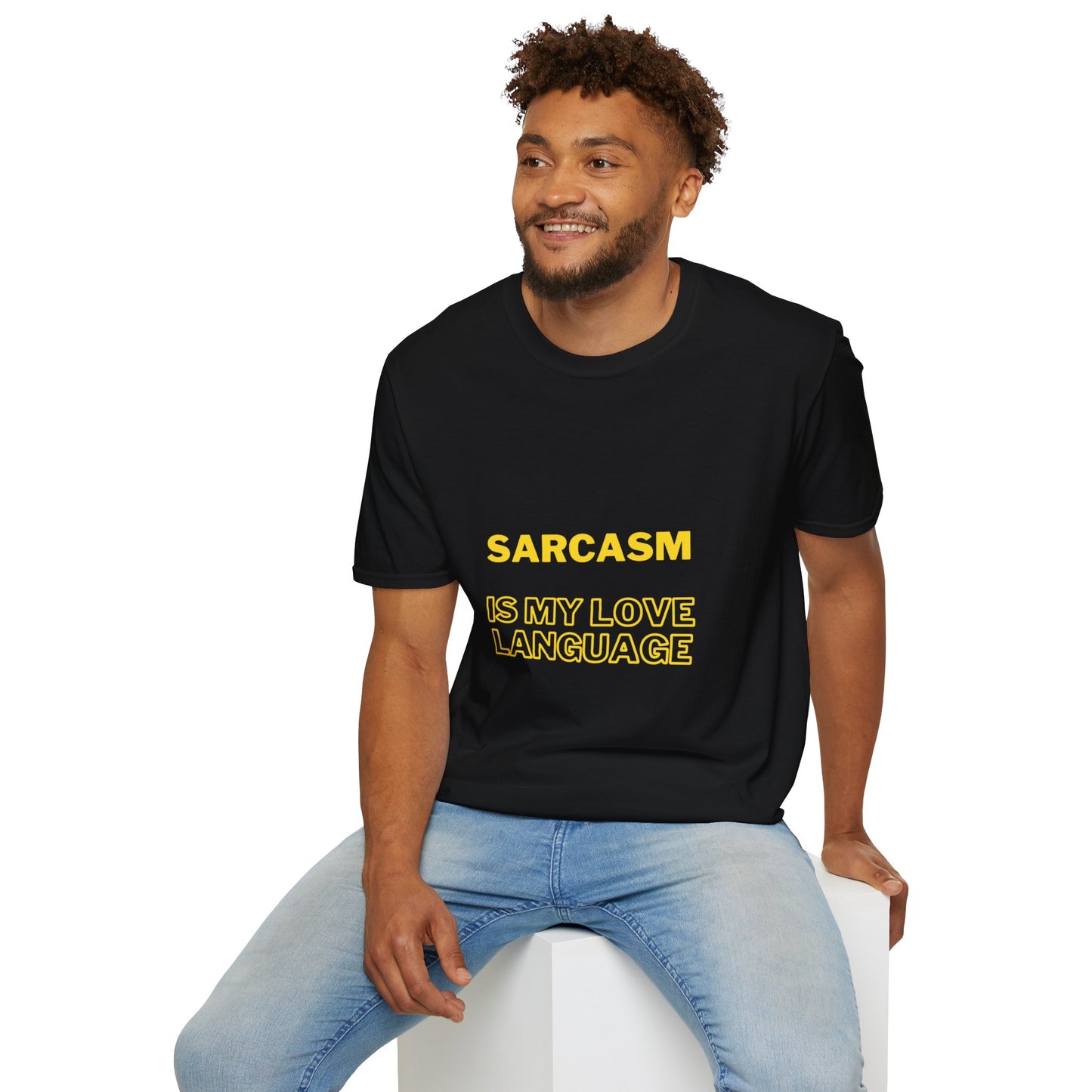 Unisex Softstyle T-Shirt "Sarcasm is my love language."