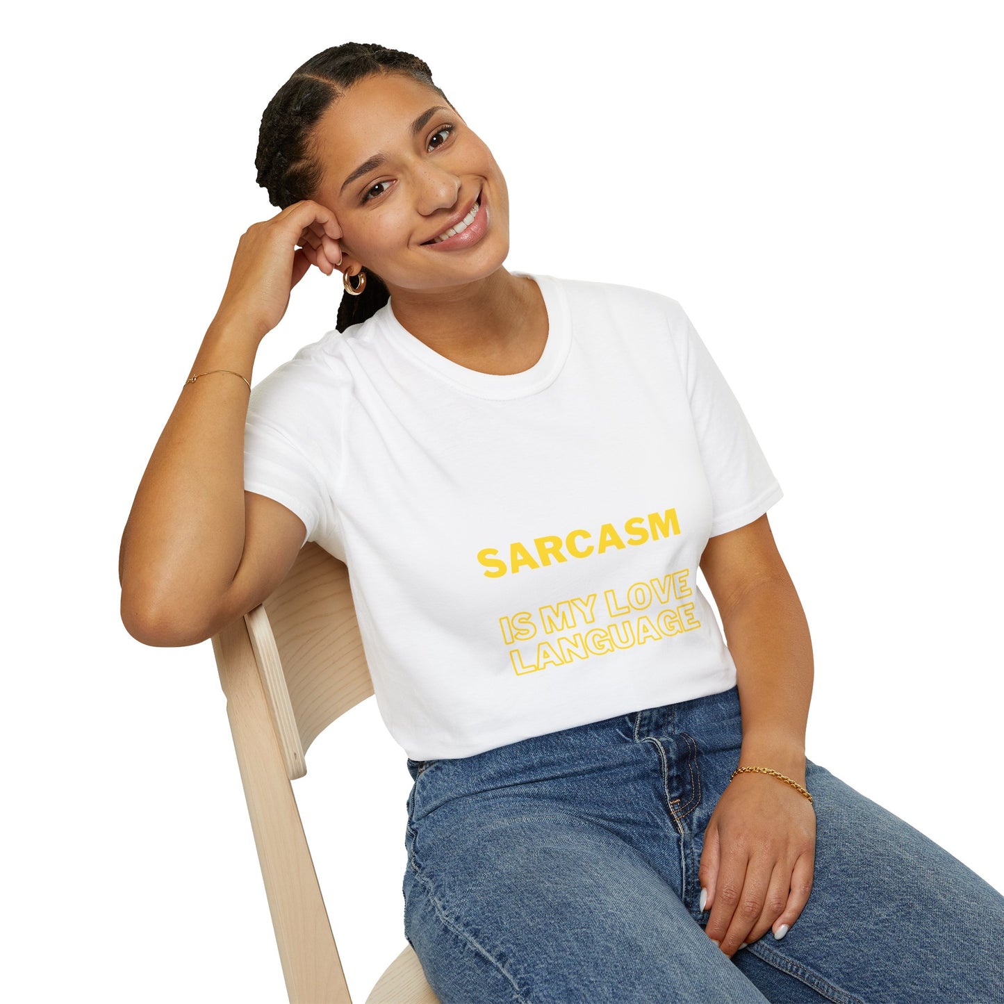 Unisex Softstyle T-Shirt "Sarcasm is my love language."