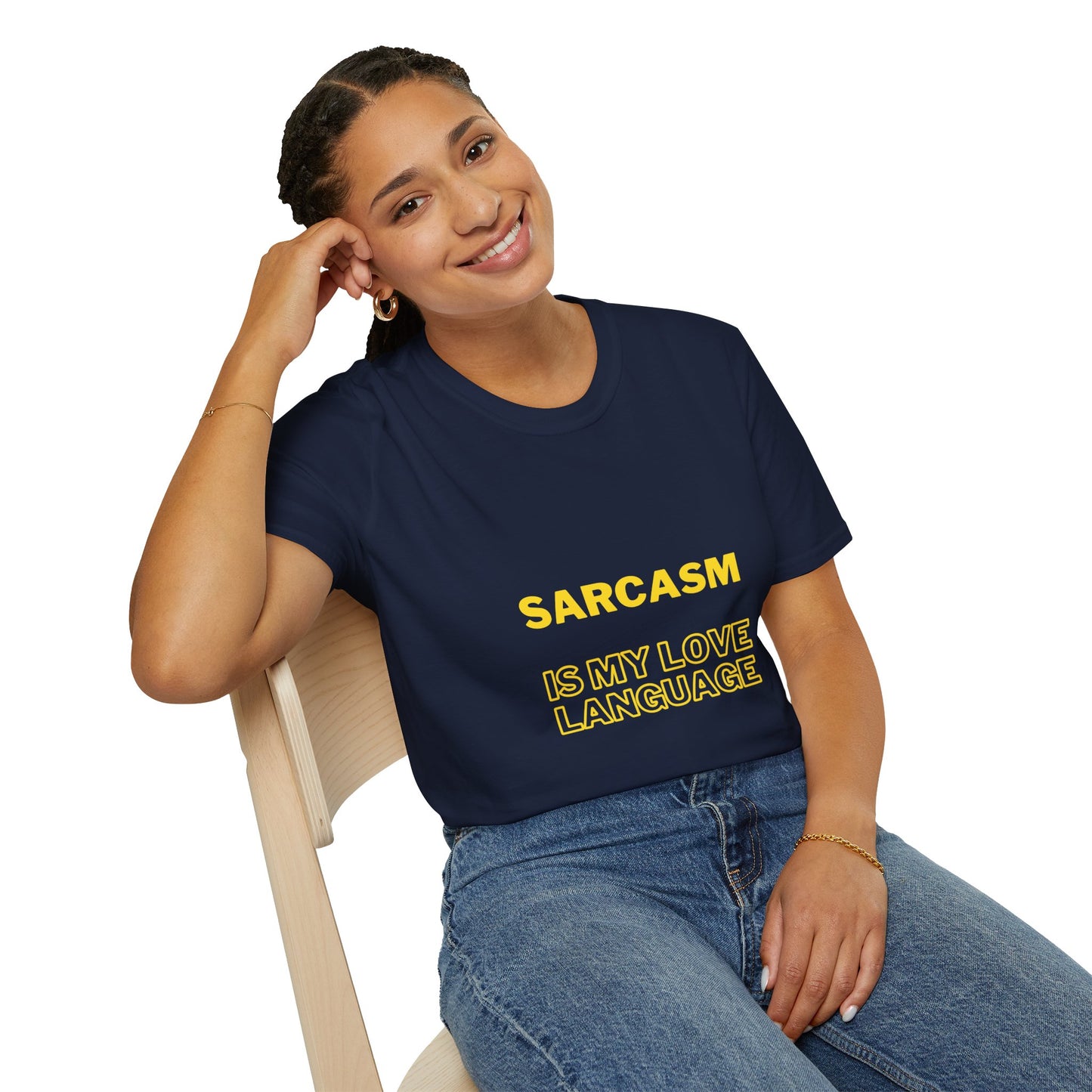 Unisex Softstyle T-Shirt "Sarcasm is my love language."