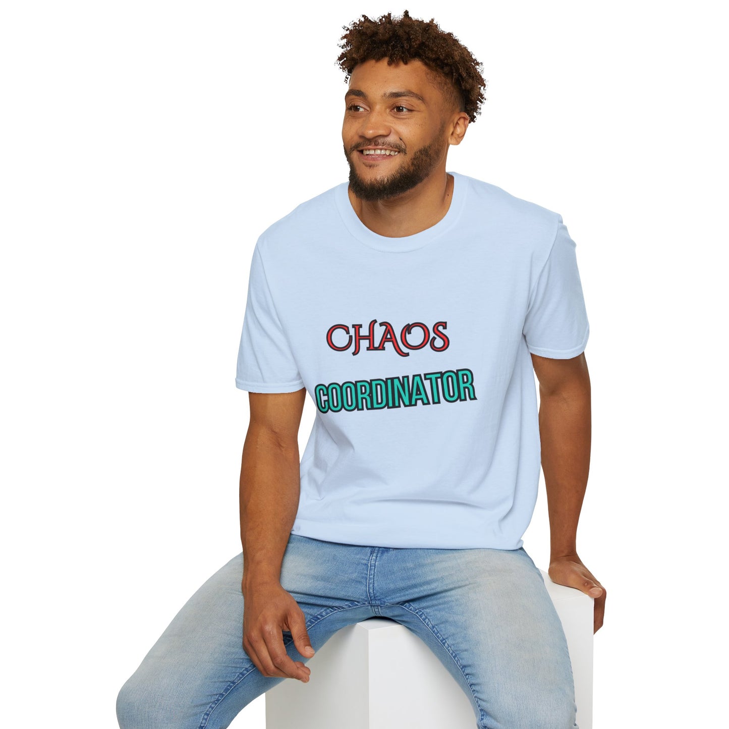 Unisex Softstyle T-Shirt "Chaos coordinator."